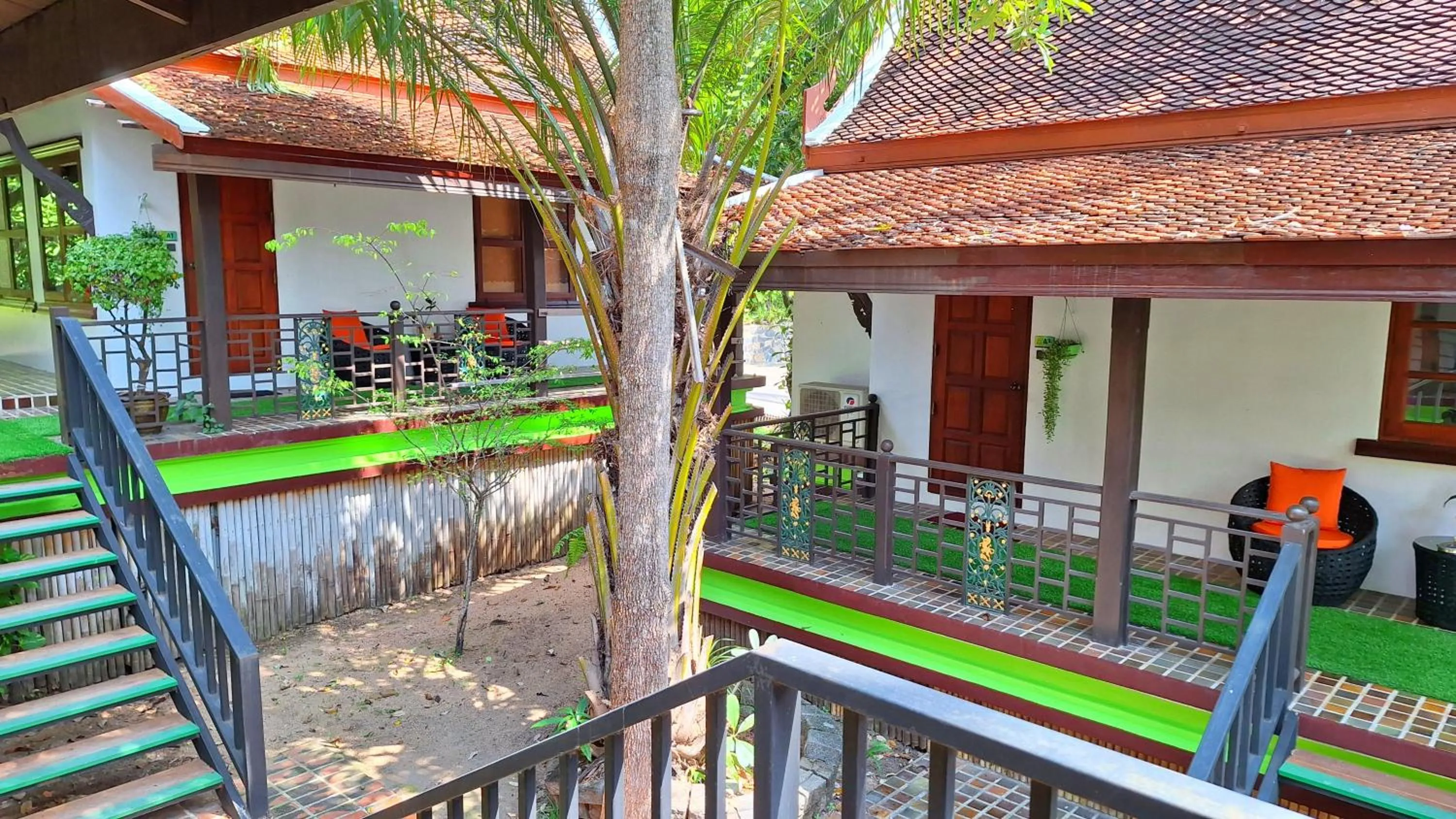 Balcony/Terrace in Alpha Gay Resort & Spa - Men Only