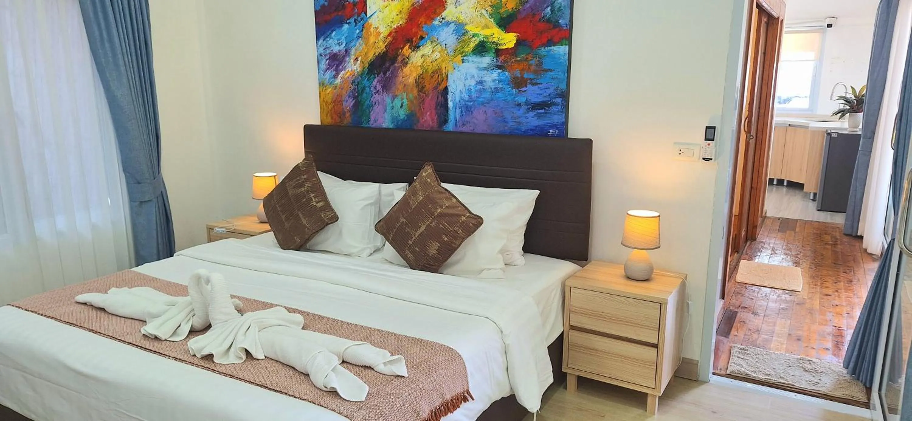 Bedroom, Bed in Alpha Gay Resort & Spa - Men Only