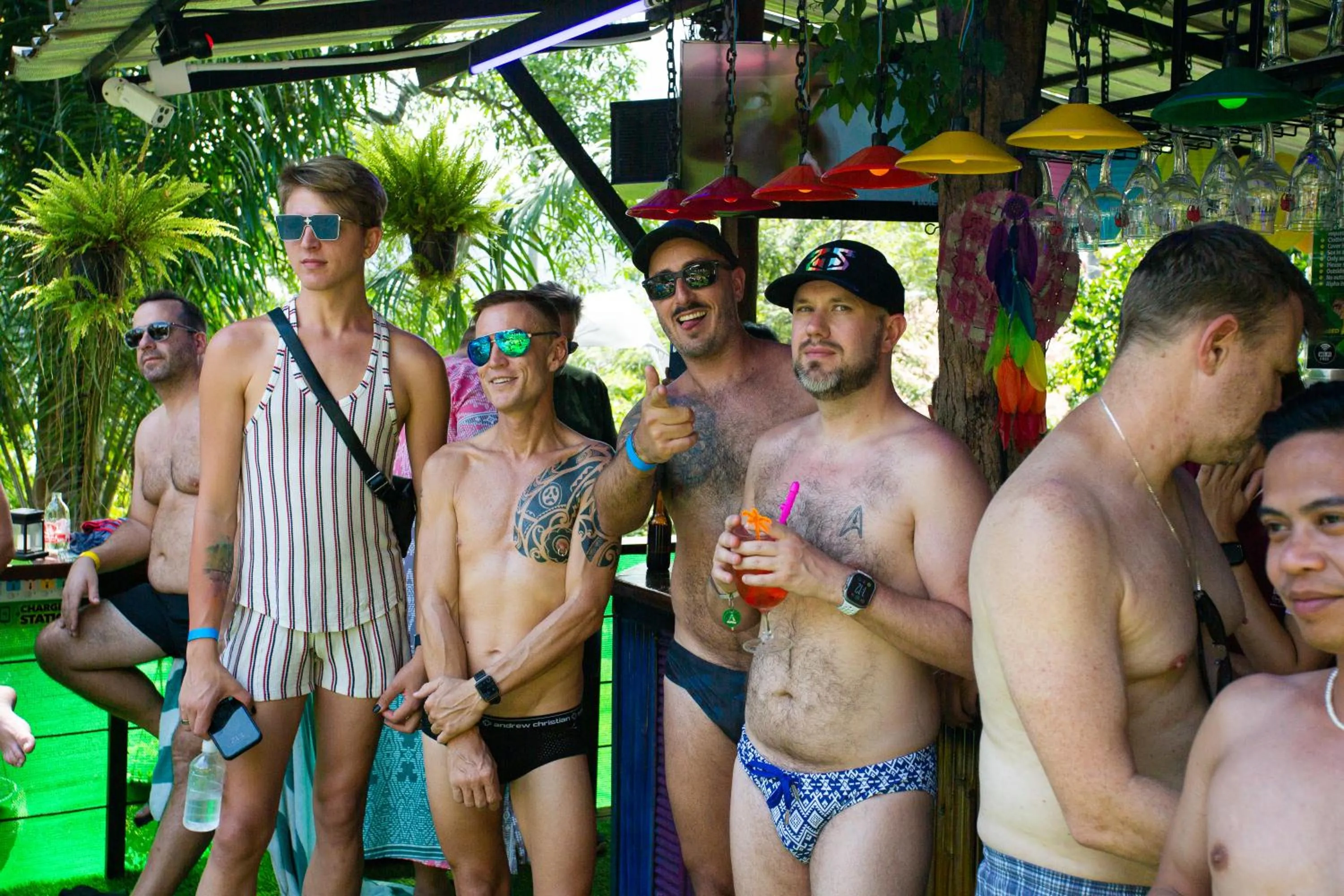 Lounge or bar in Alpha Gay Resort & Spa - Men Only