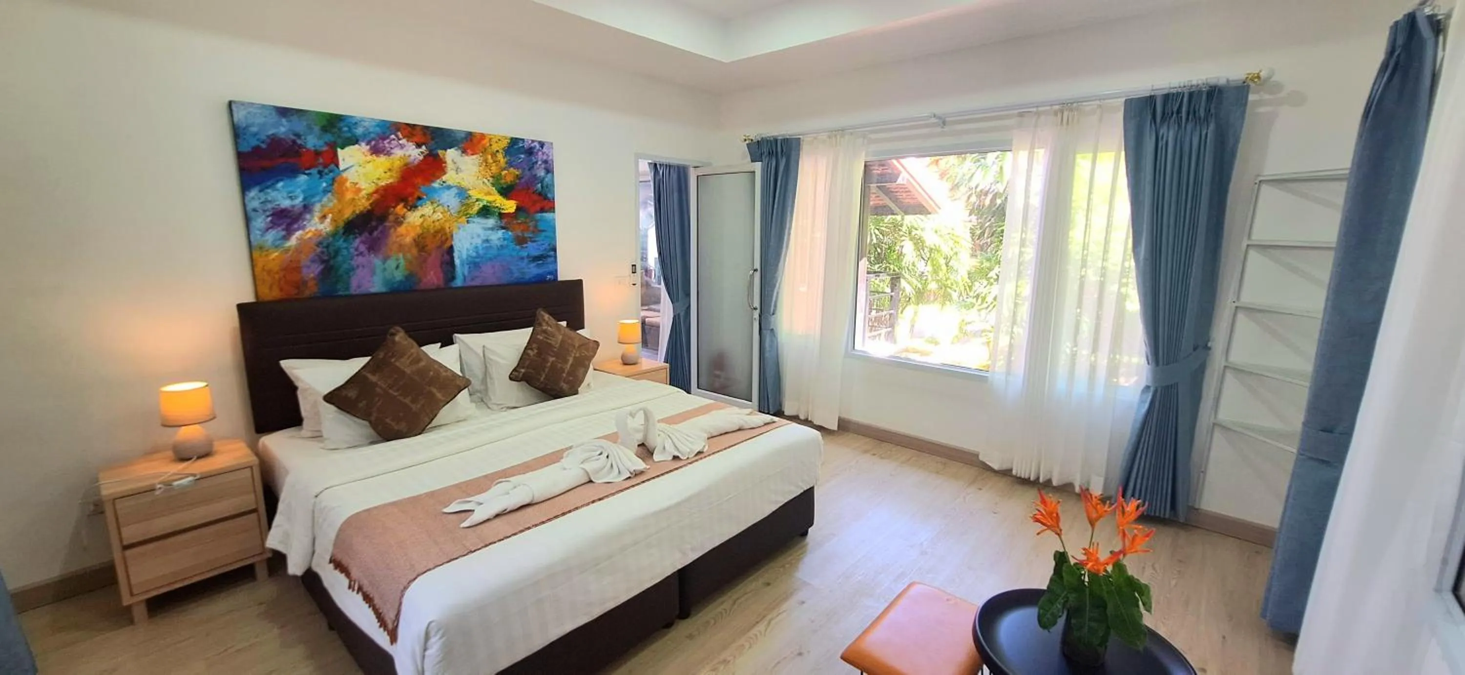 Bedroom, Bed in Alpha Gay Resort & Spa - Men Only