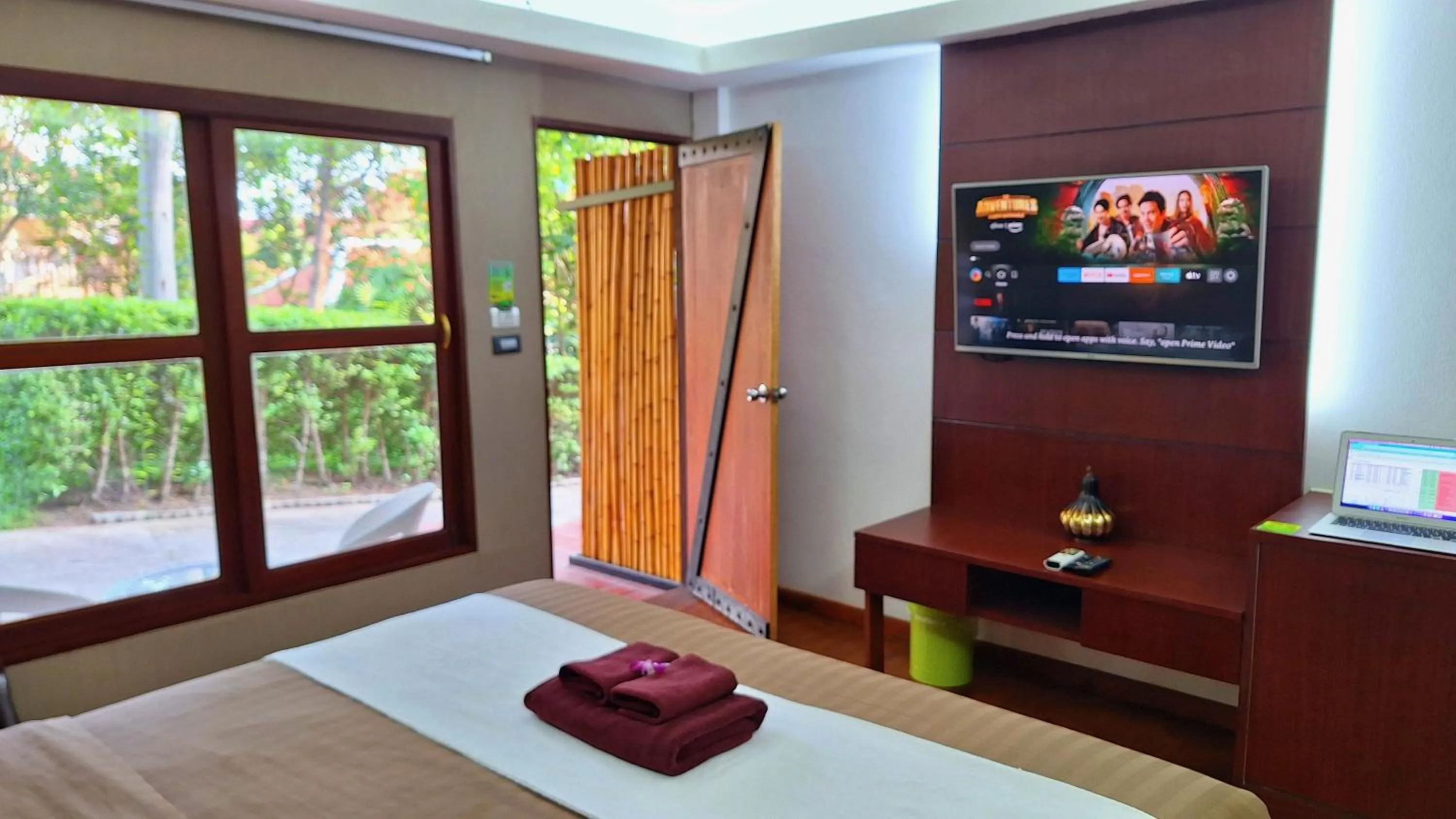 Bedroom, Bed in Alpha Gay Resort & Spa - Men Only