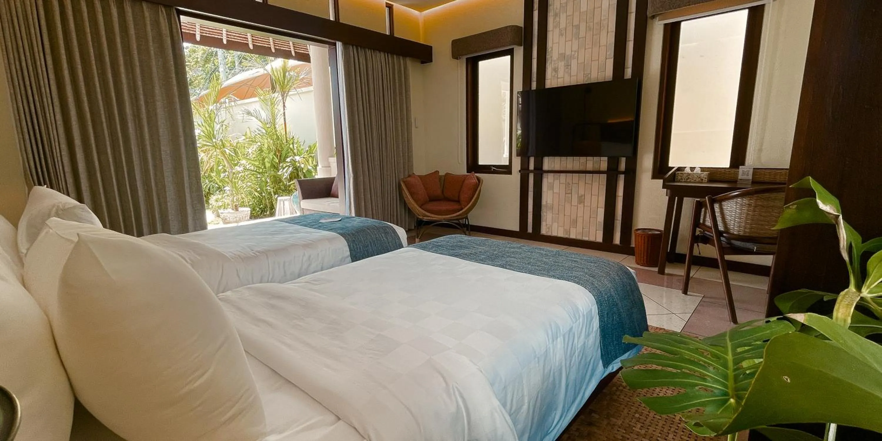 Bed in Aruni Bali Jimbaran Boutique Villa