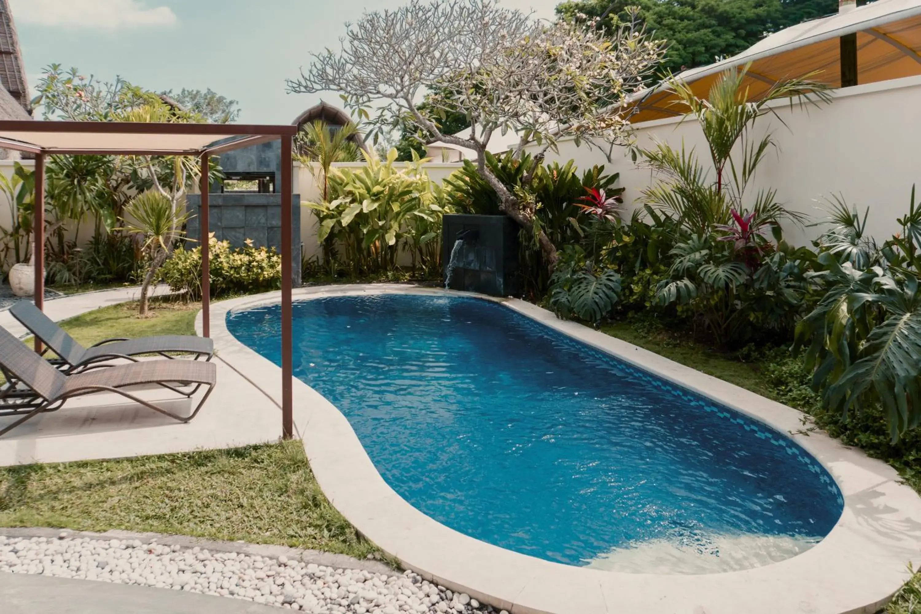 Pool view in Aruni Bali Jimbaran Boutique Villa Pool view in Aruni Bali Jimbaran Boutique Villa