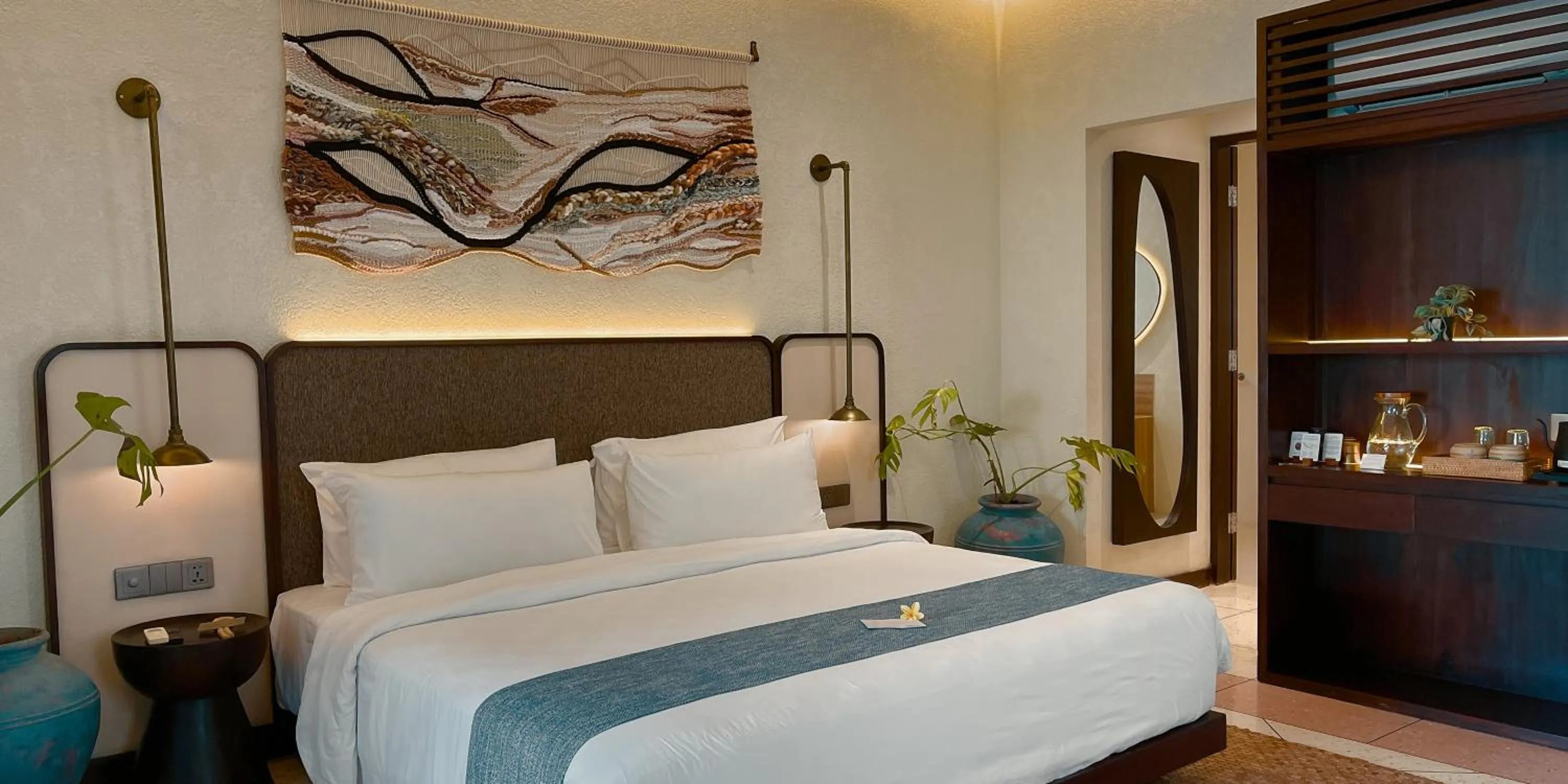 Bed in Aruni Bali Jimbaran Boutique Villa