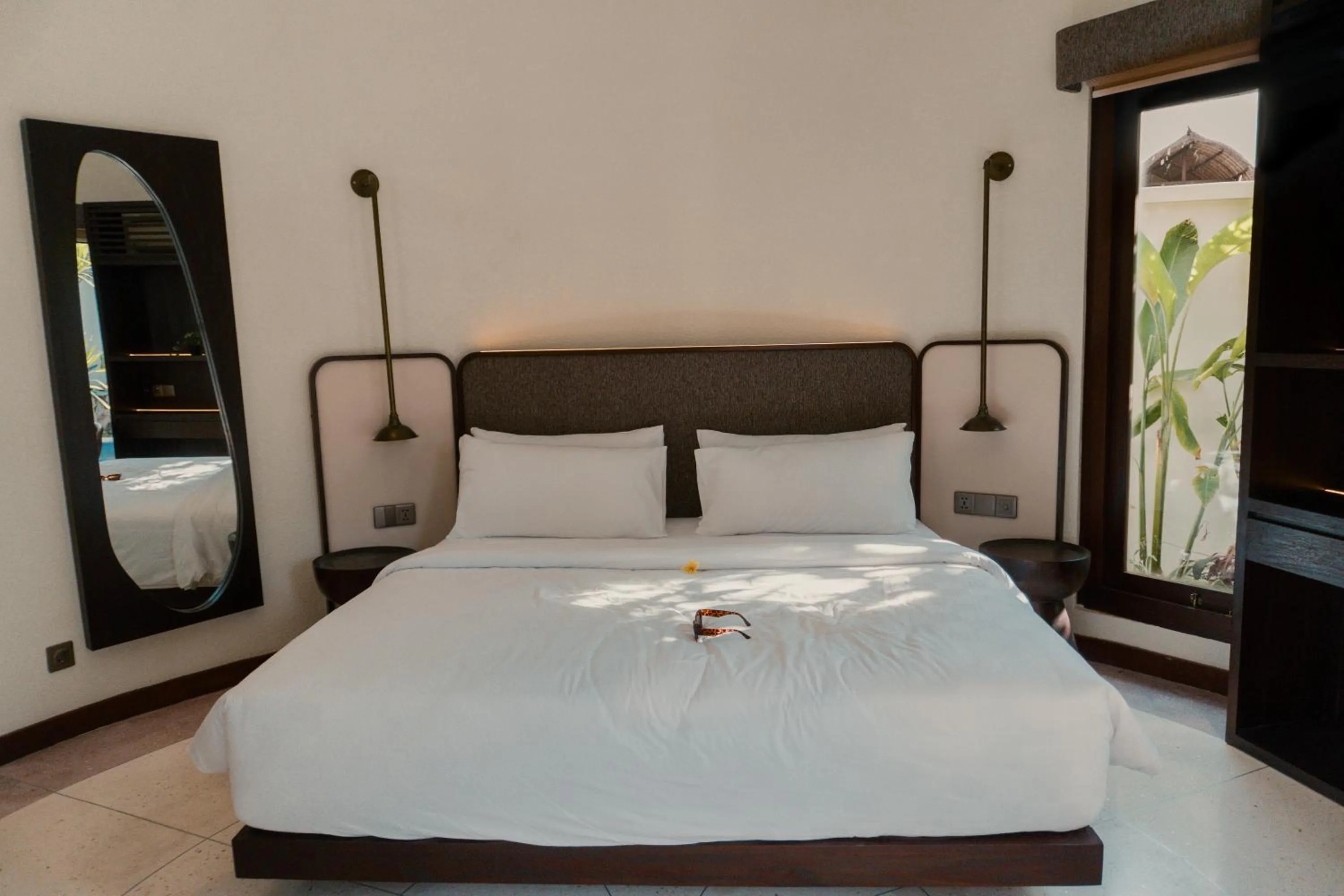 Bed in Aruni Bali Jimbaran Boutique Villa