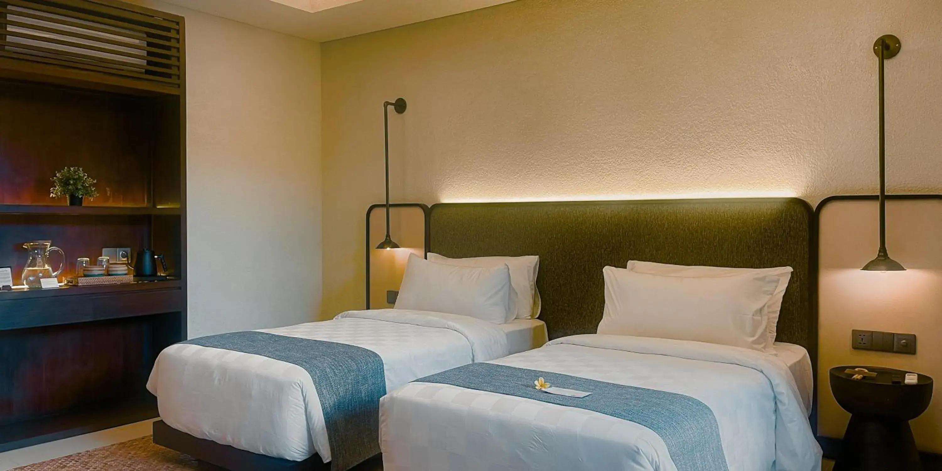 Bed in Aruni Bali Jimbaran Boutique Villa Bed in Aruni Bali Jimbaran Boutique Villa