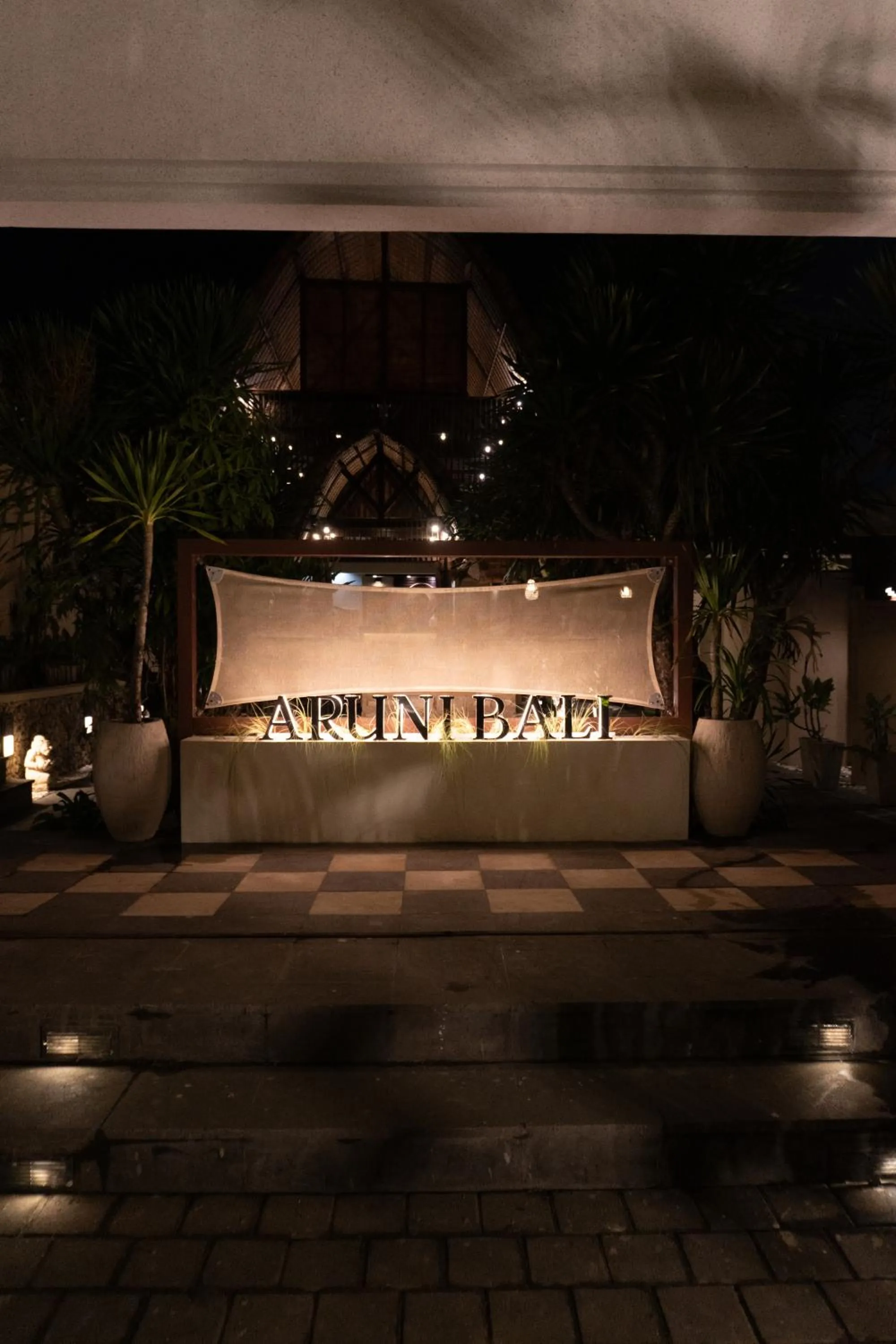 Facade/entrance in Aruni Bali Jimbaran Boutique Villa