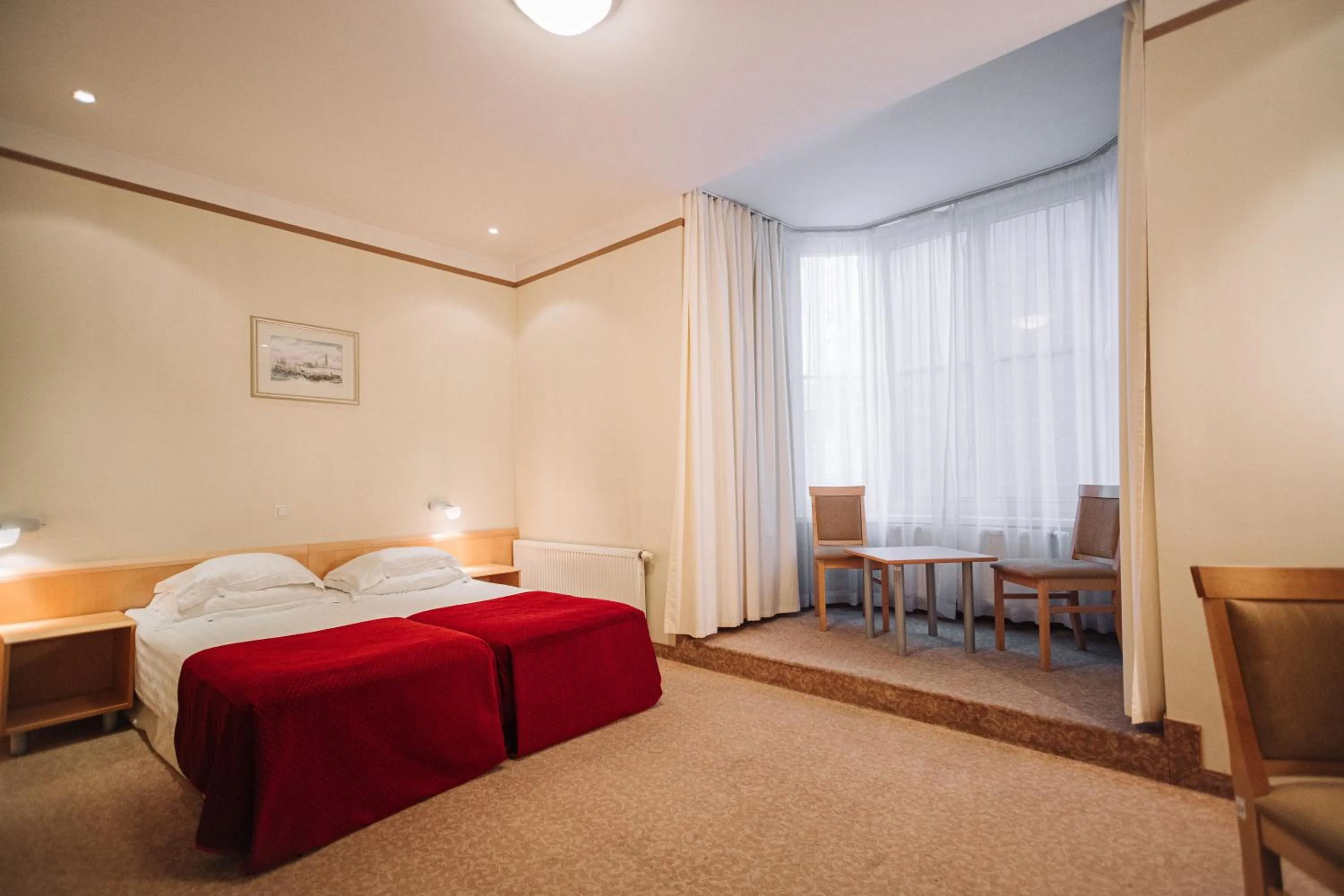 Bed in Rixwell Viru Square Hotel