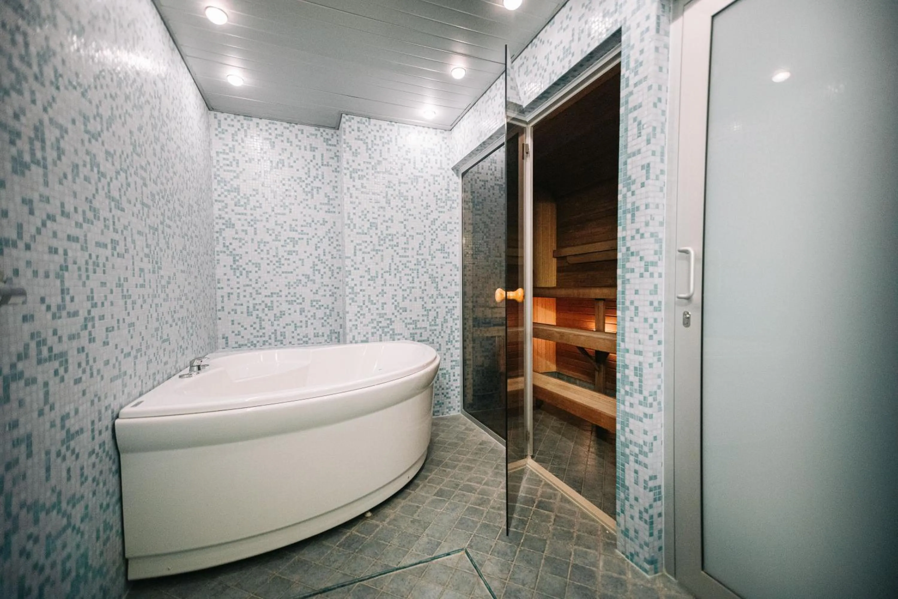 Shower in Rixwell Viru Square Hotel