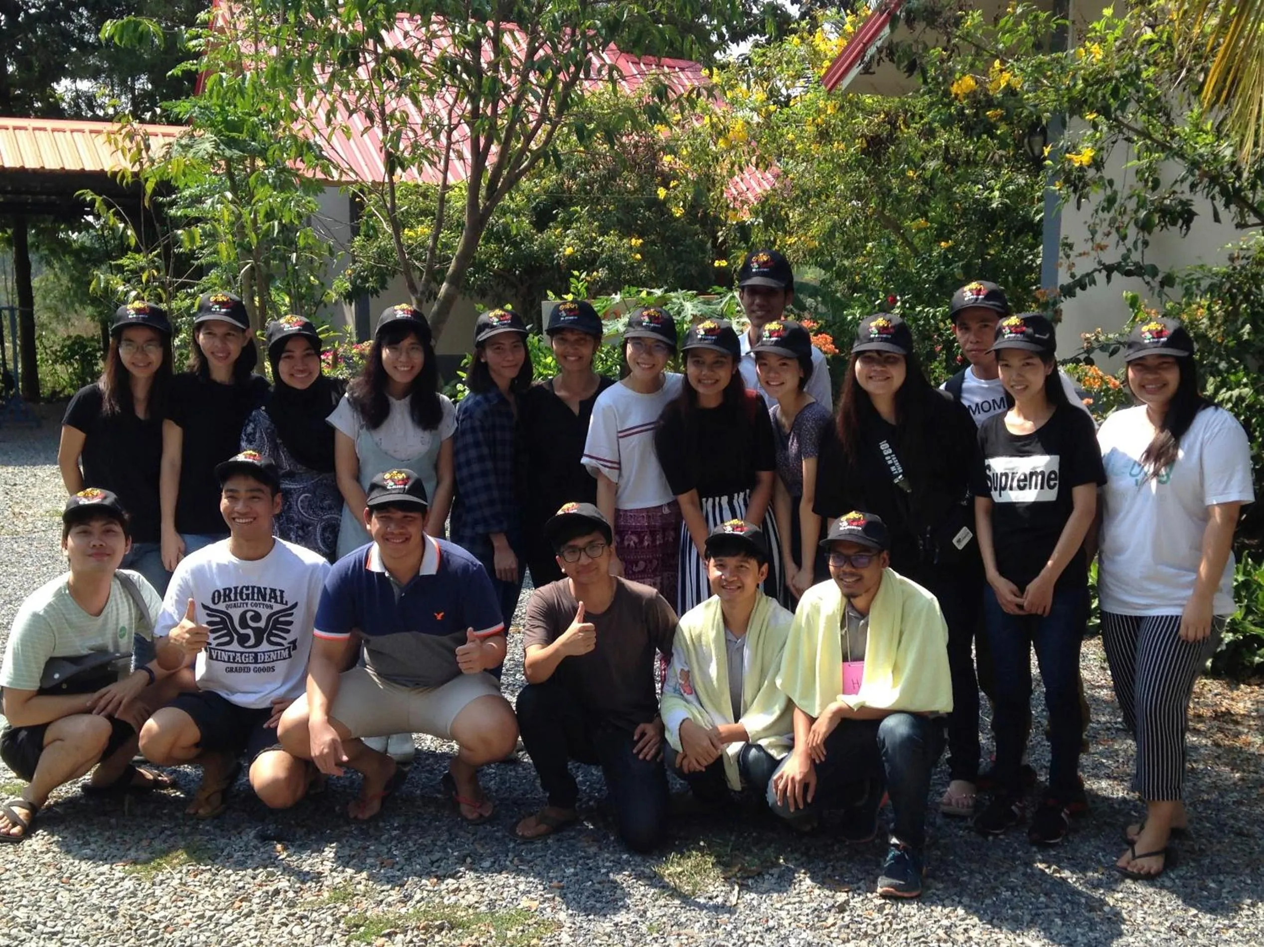 group of guests in Areeya Resort