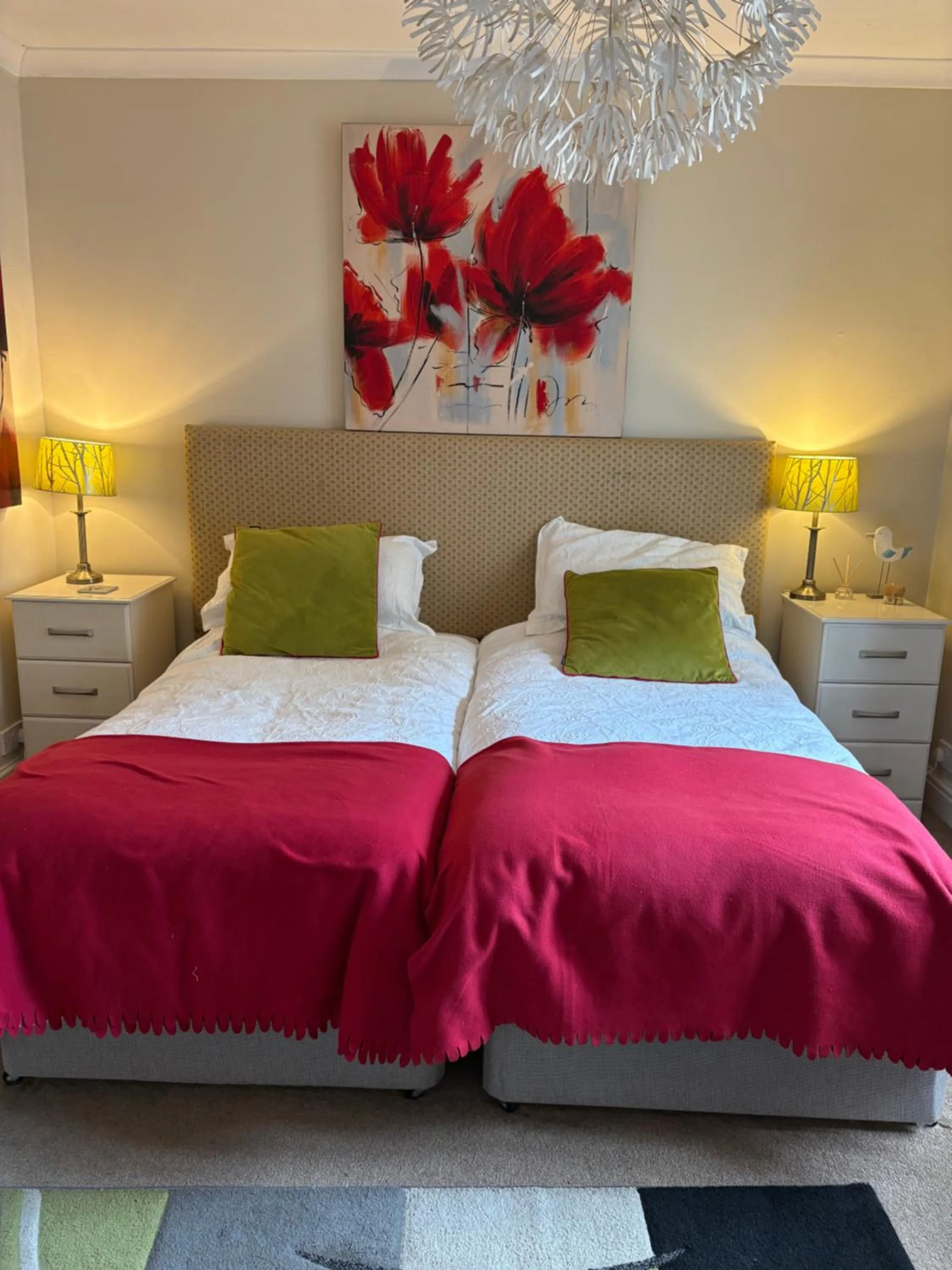 Bed in Gwynarth Guest House