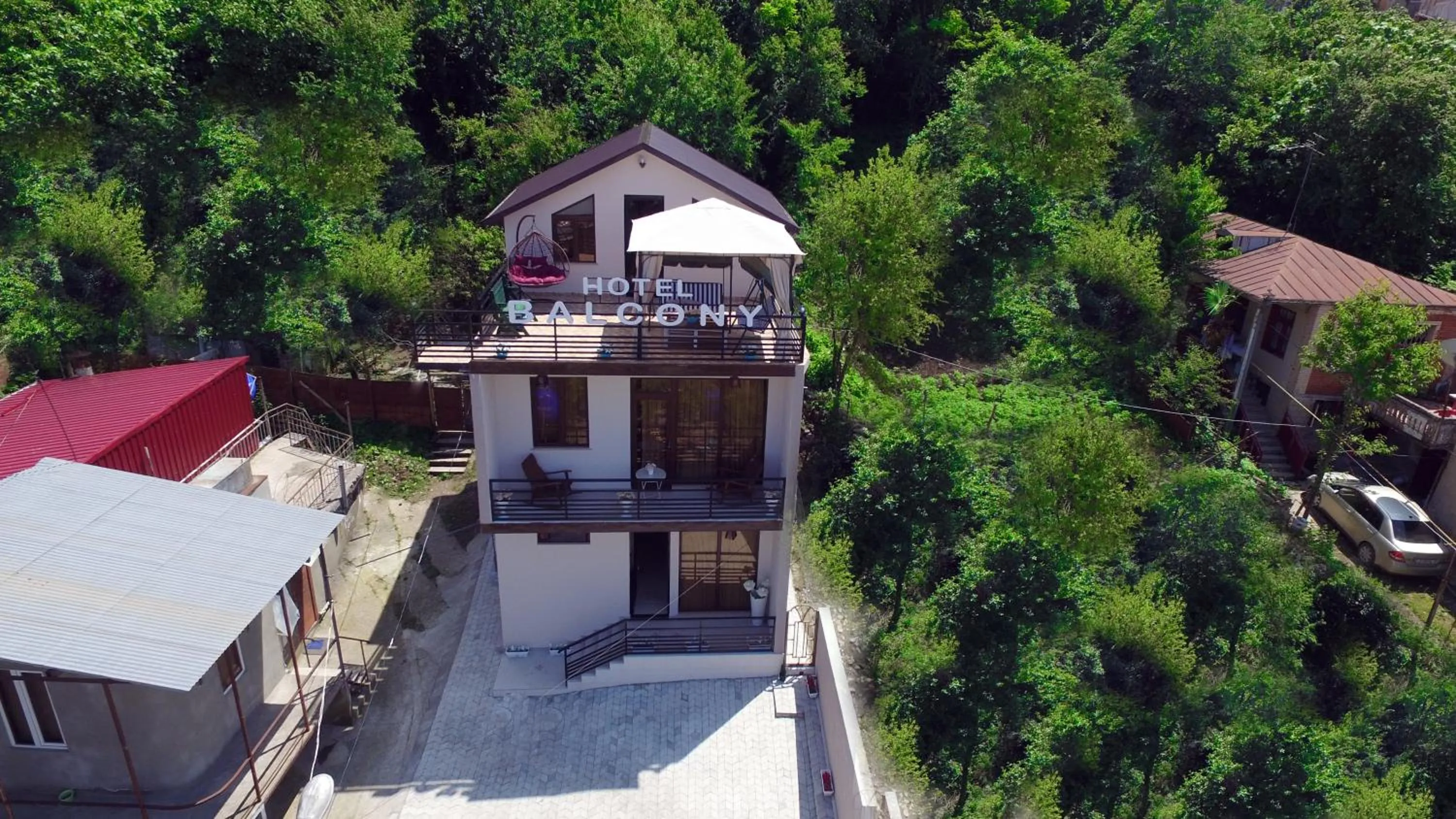 Off site in Hotel Balcony