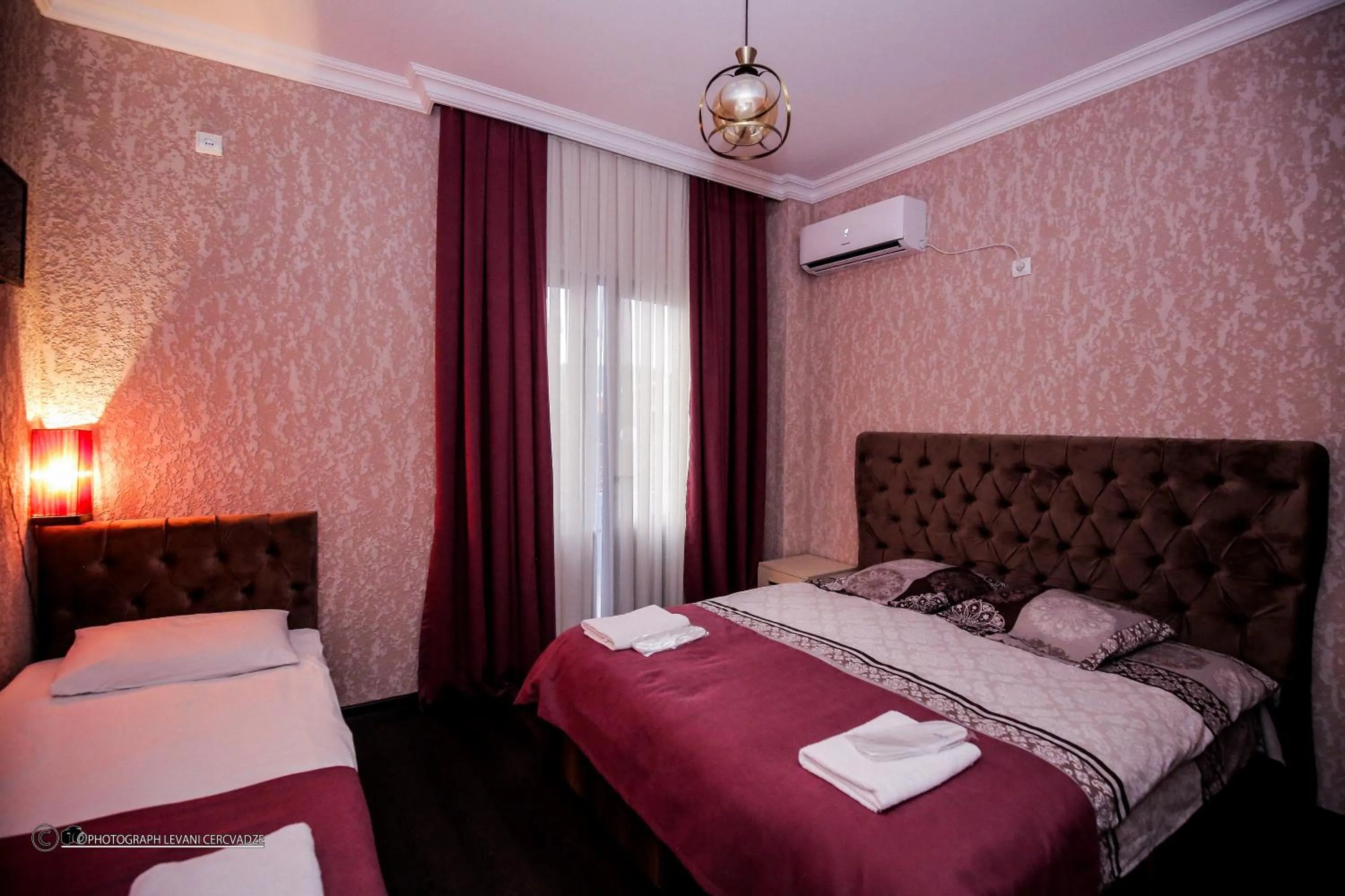 Bedroom, Bed in Hotel Balcony