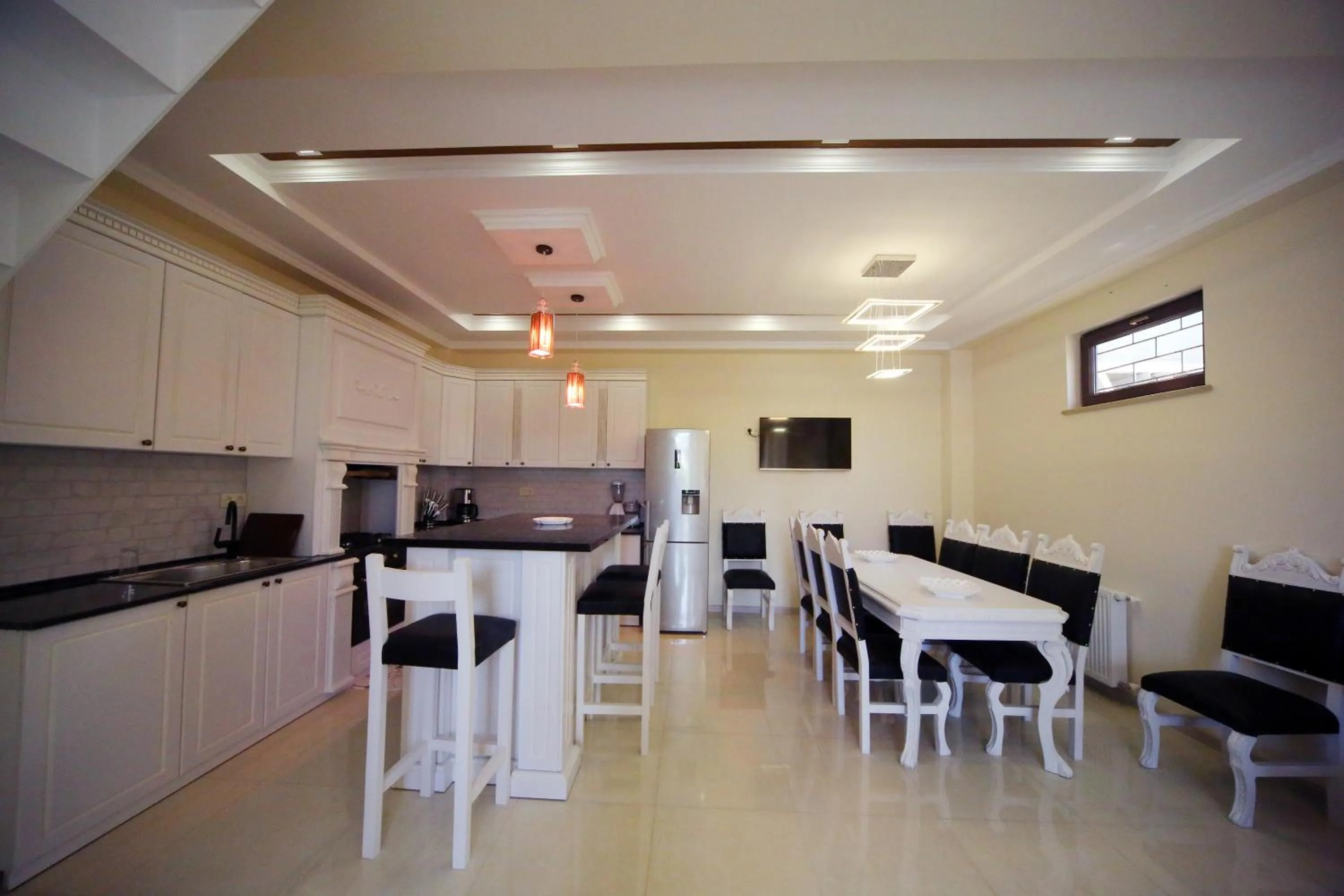 Kitchen or kitchenette in Hotel Balcony