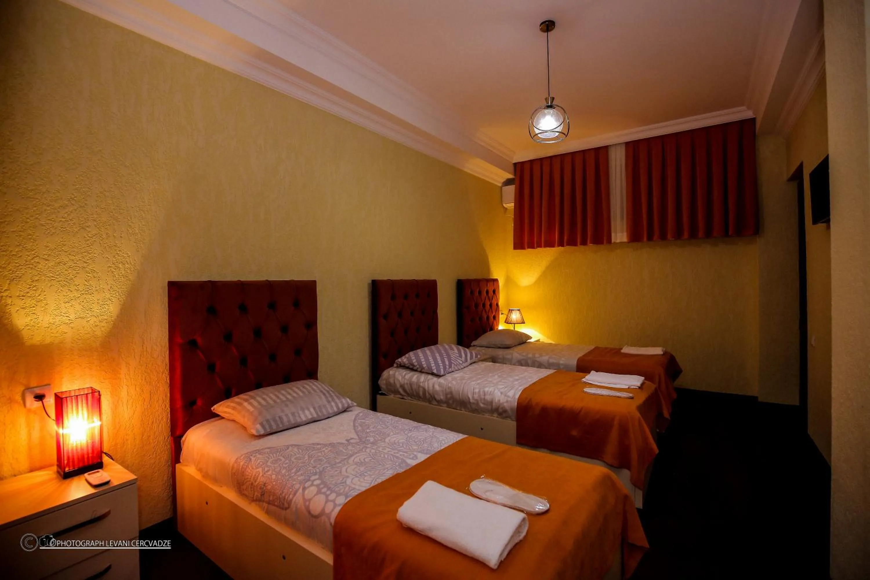 Bedroom, Bed in Hotel Balcony