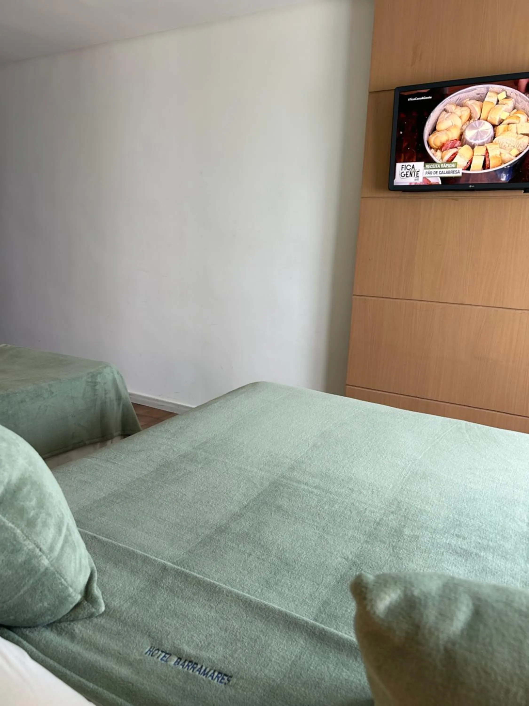 Bed in Hotel Barramares