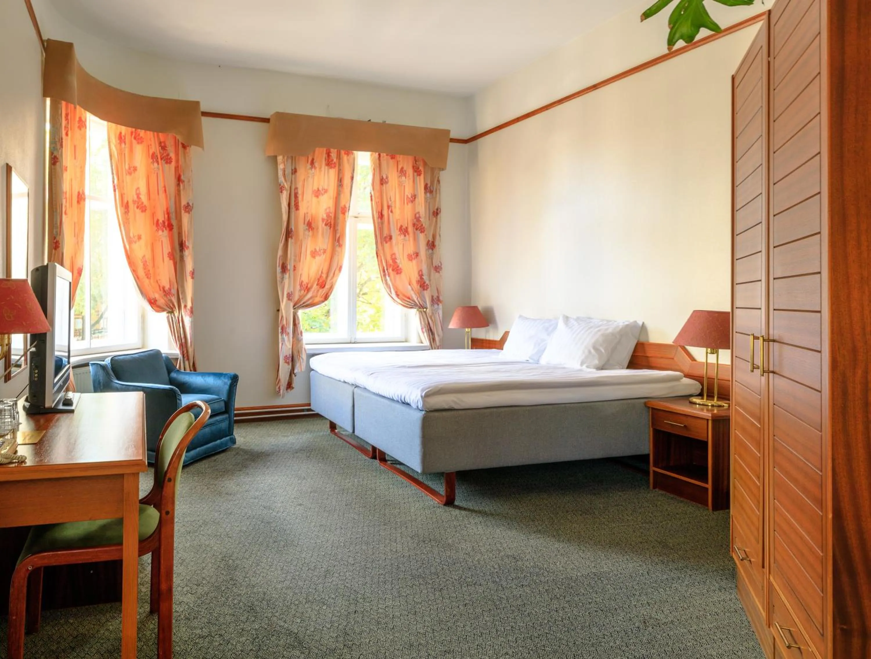 Bed in Hotel Victoria