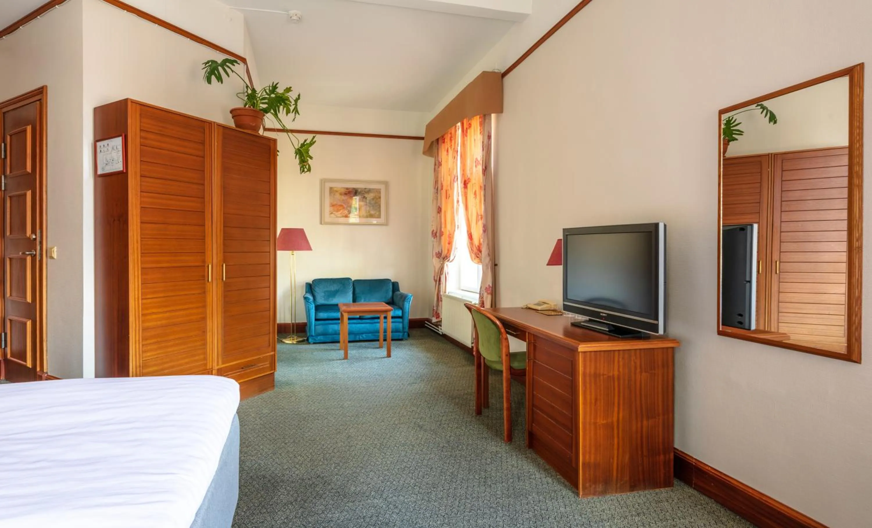 Bed in Hotel Victoria