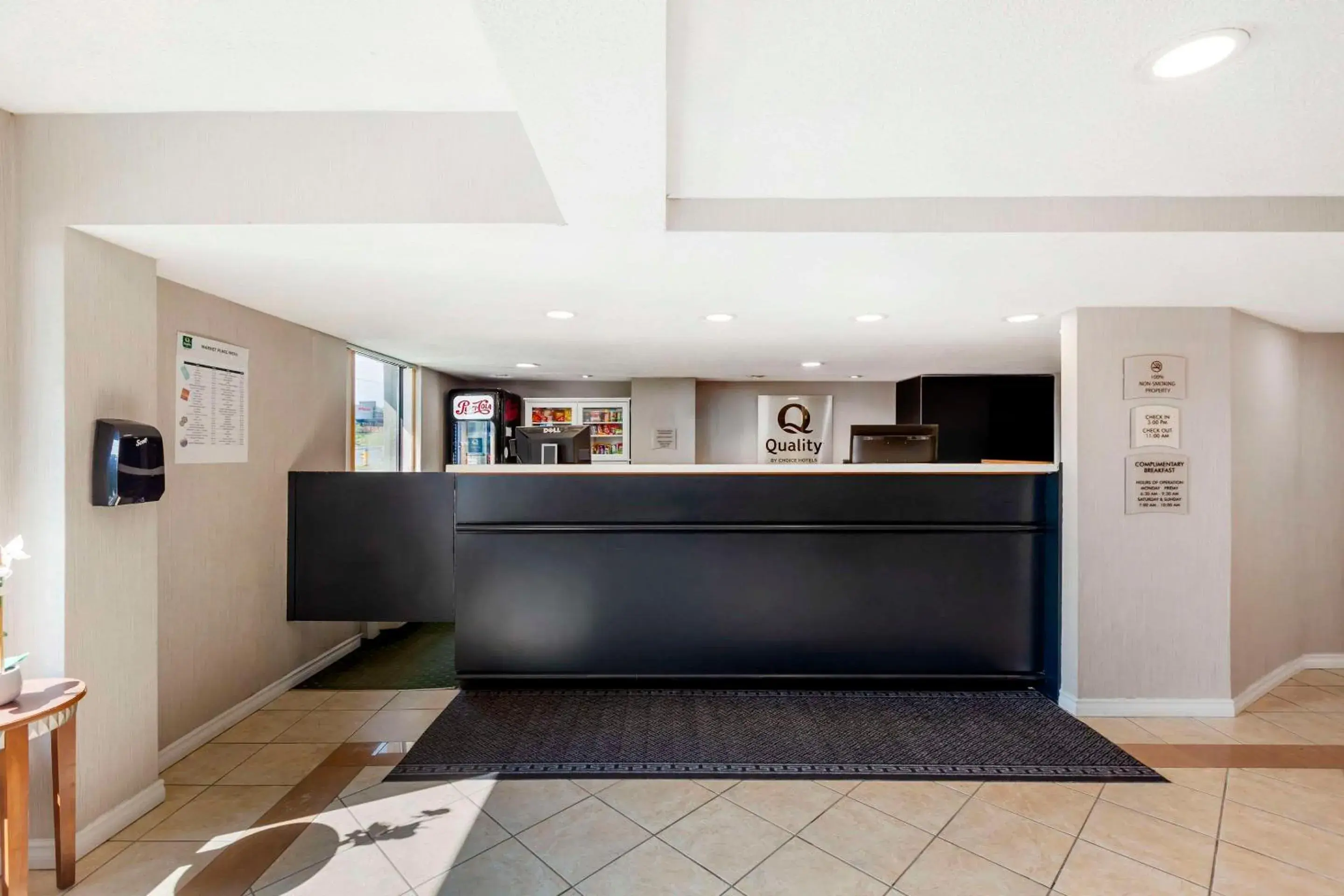Lobby or reception in Quality Inn Lobby or reception in Quality Inn