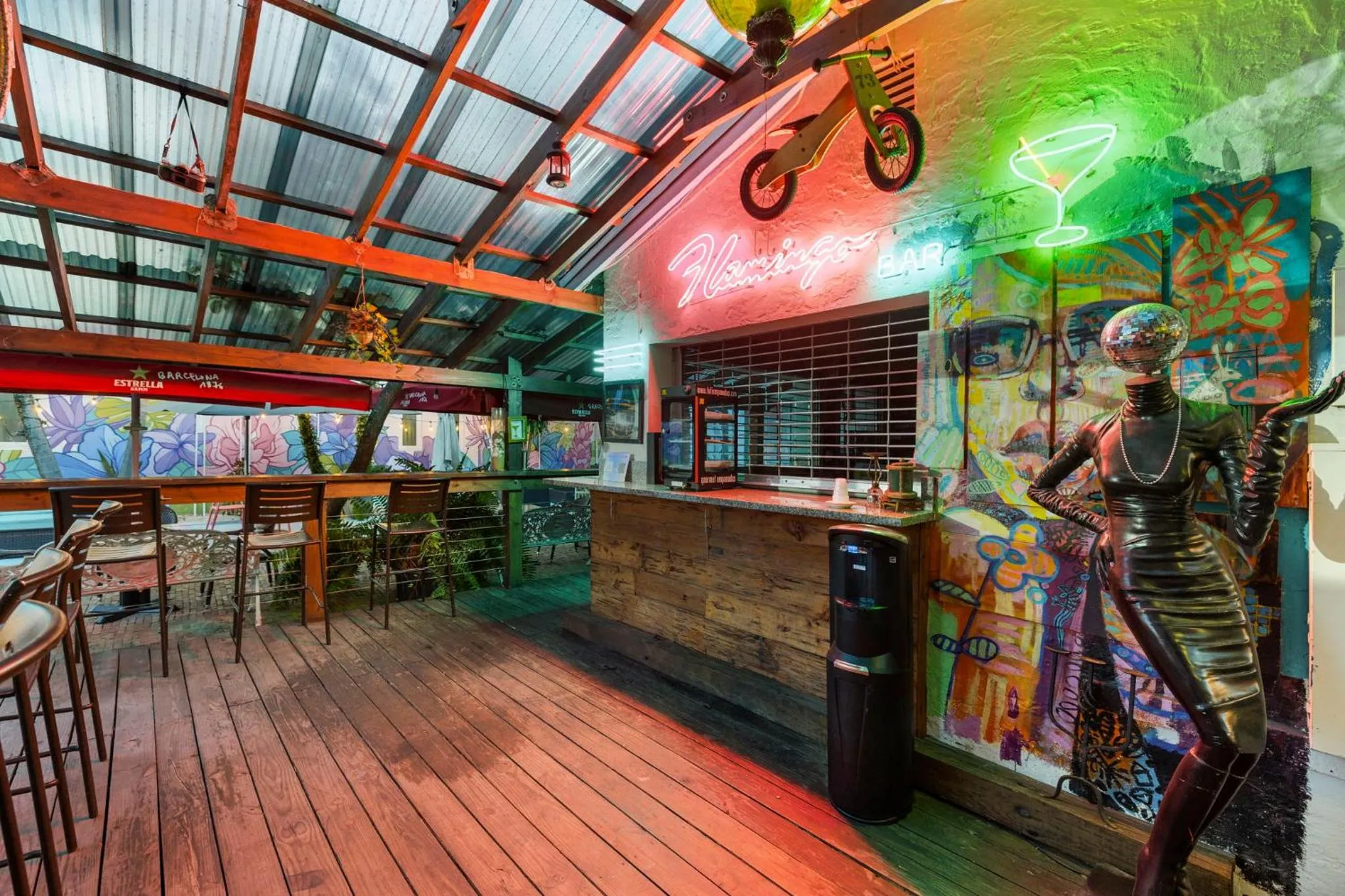 People in The New Yorker Hotel Miami