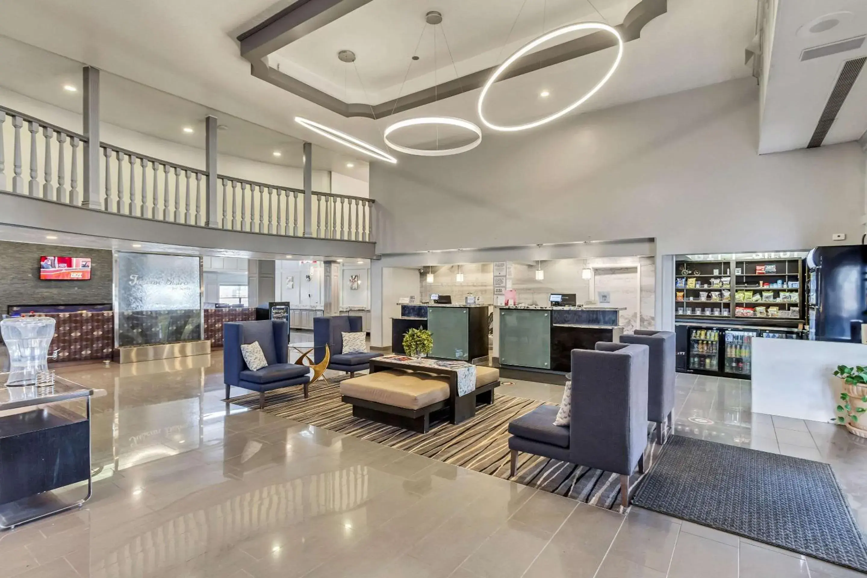 Lobby or reception in Radisson Hotel Salt Lake City Airport Lobby or reception in Radisson Hotel Salt Lake City Airport