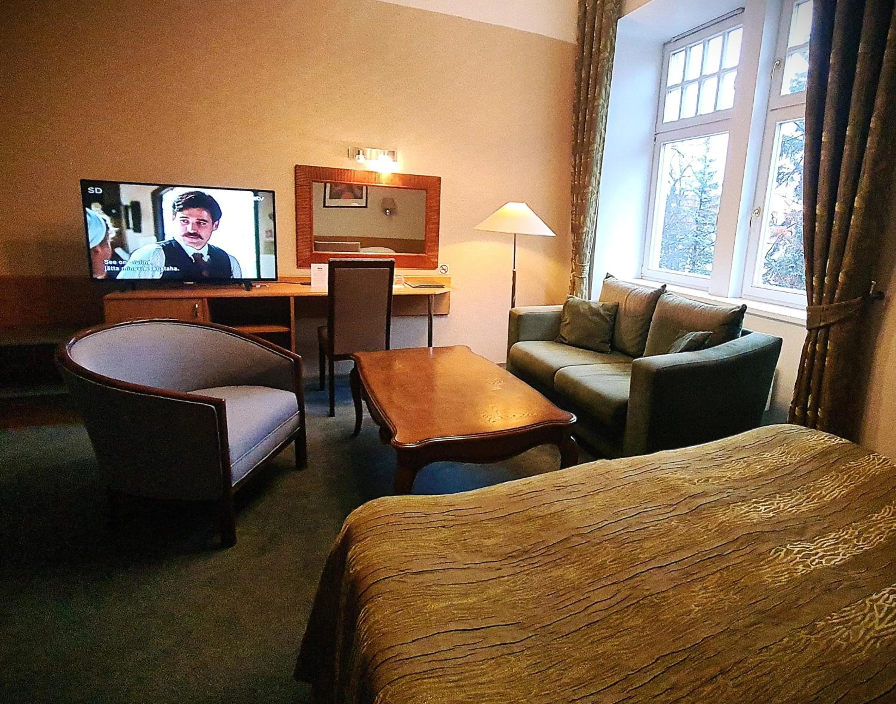 TV and multimedia, Bed in Barclay Hotel