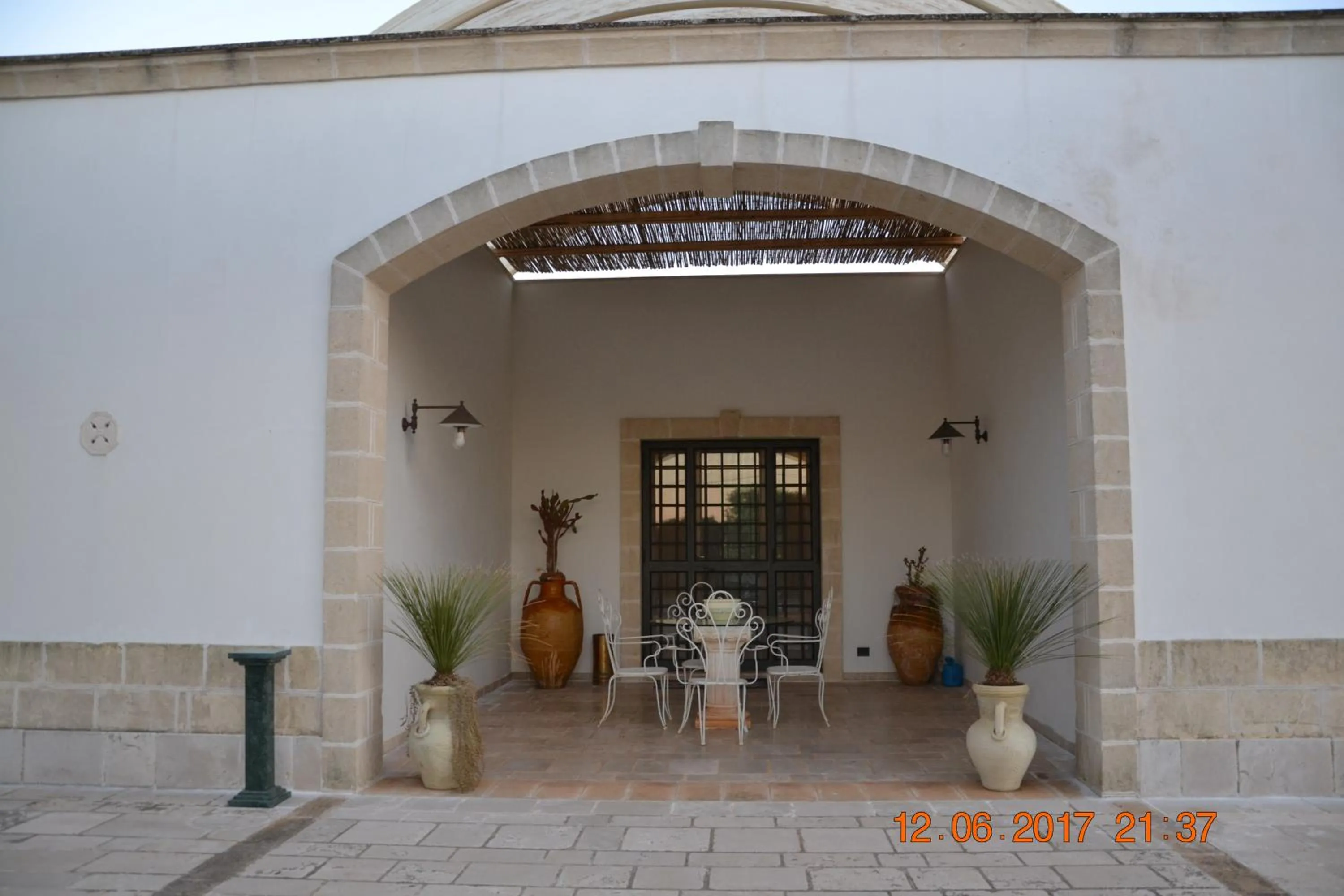 Patio in Masseria Fragnale