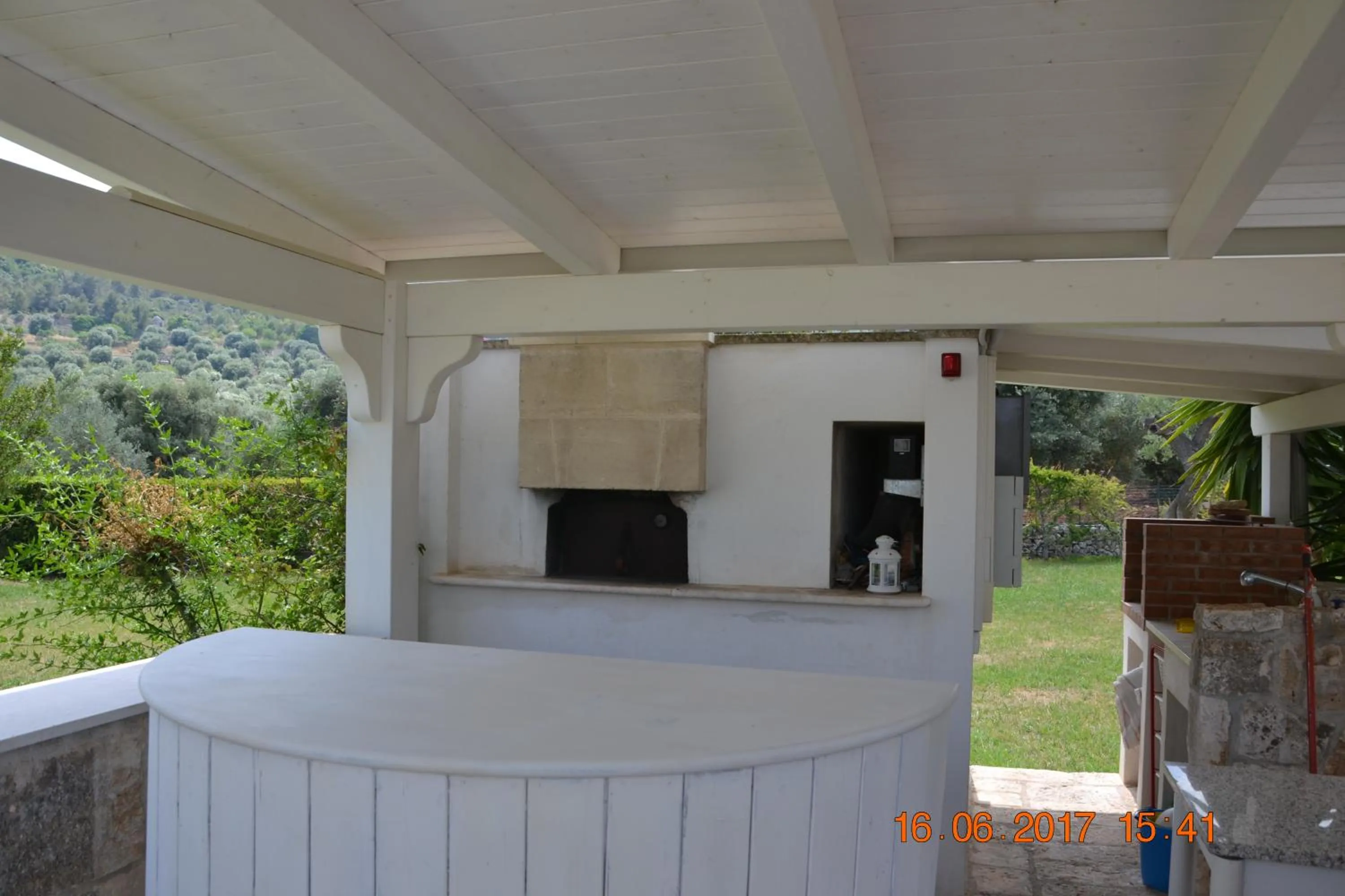 BBQ facilities in Masseria Fragnale