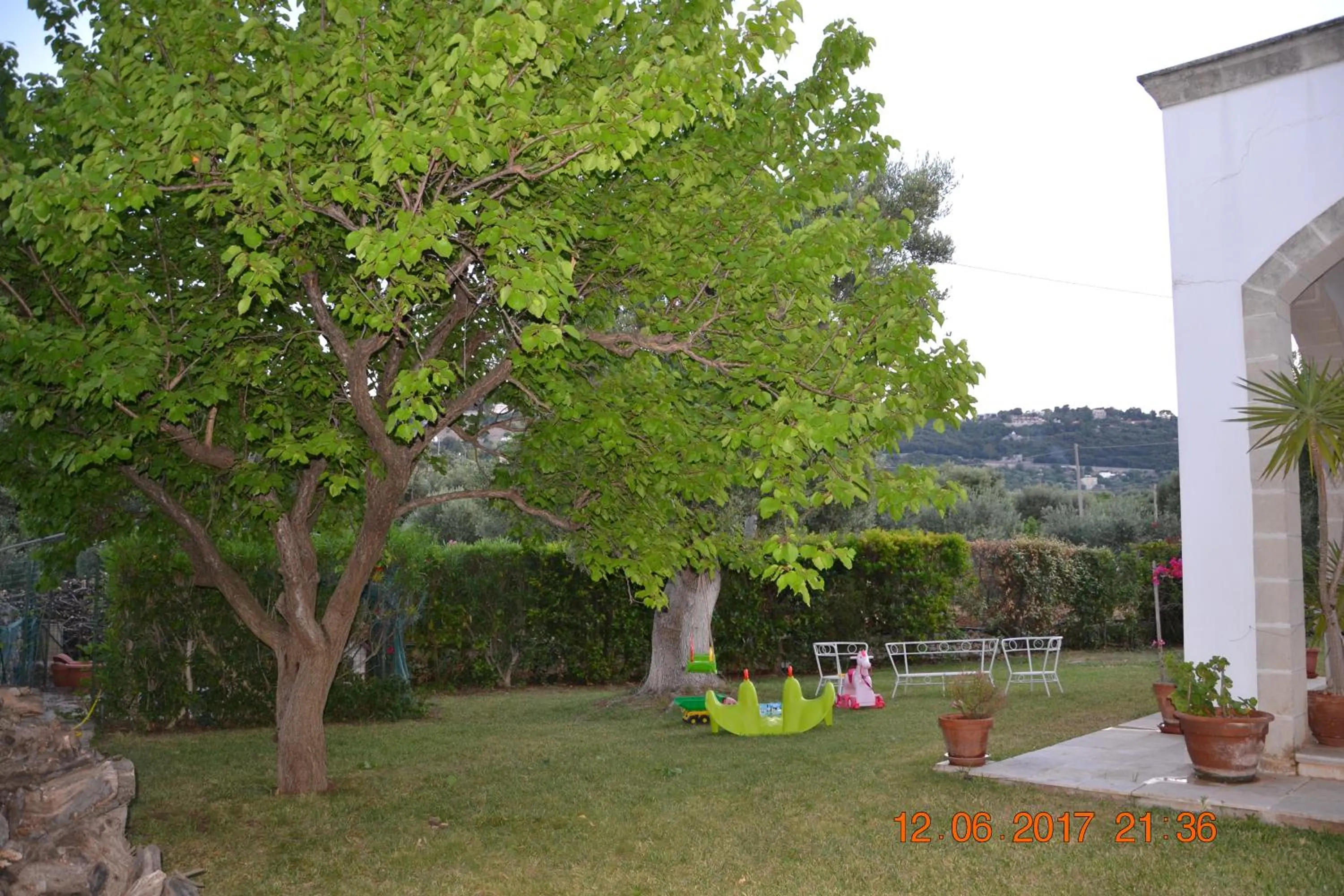 Children play ground in Masseria Fragnale