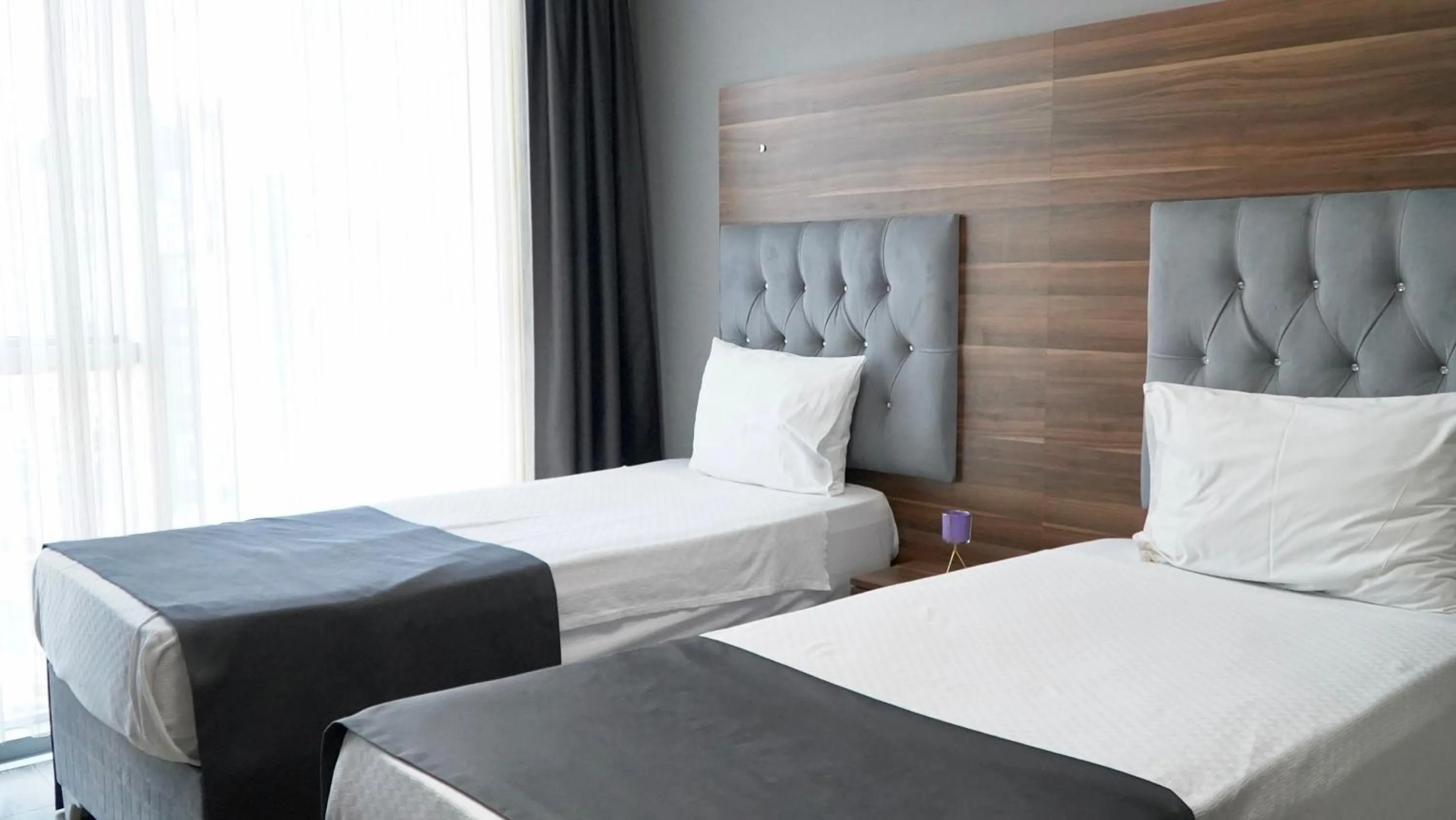 Bed in Skyport Istanbul