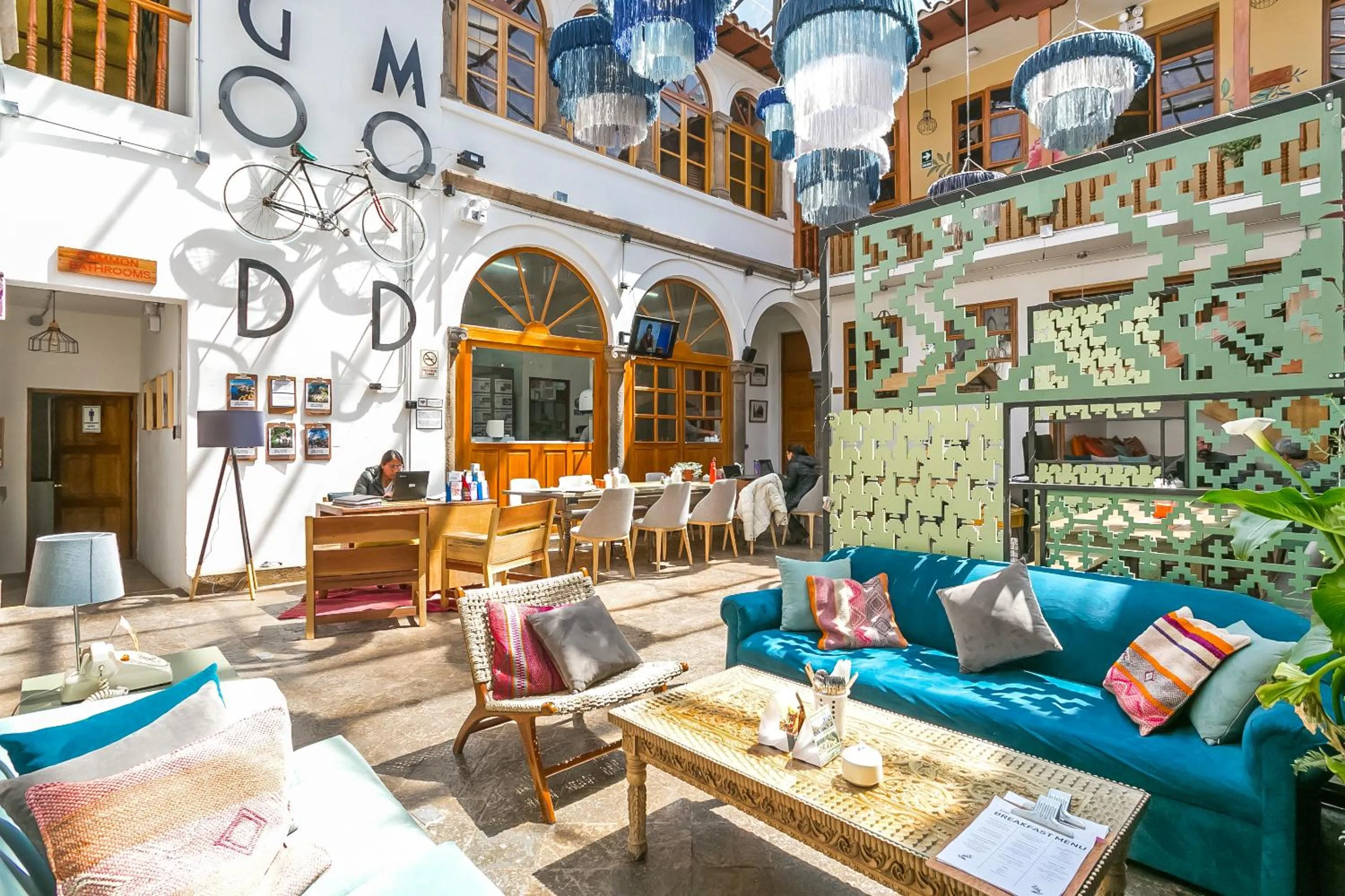 Lobby or reception in Selina Plaza De Armas Cusco