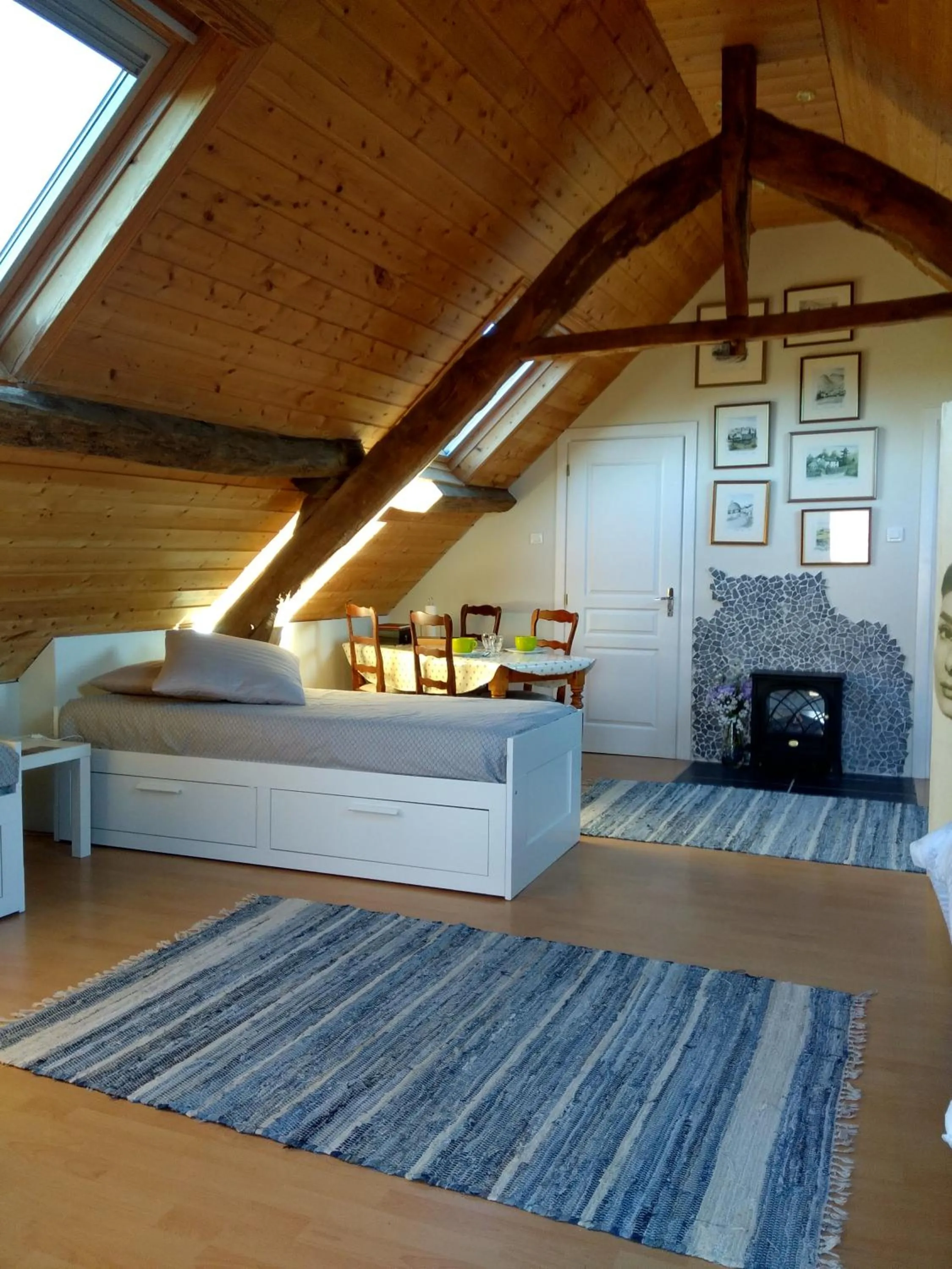 Bed in le Petit Papillon