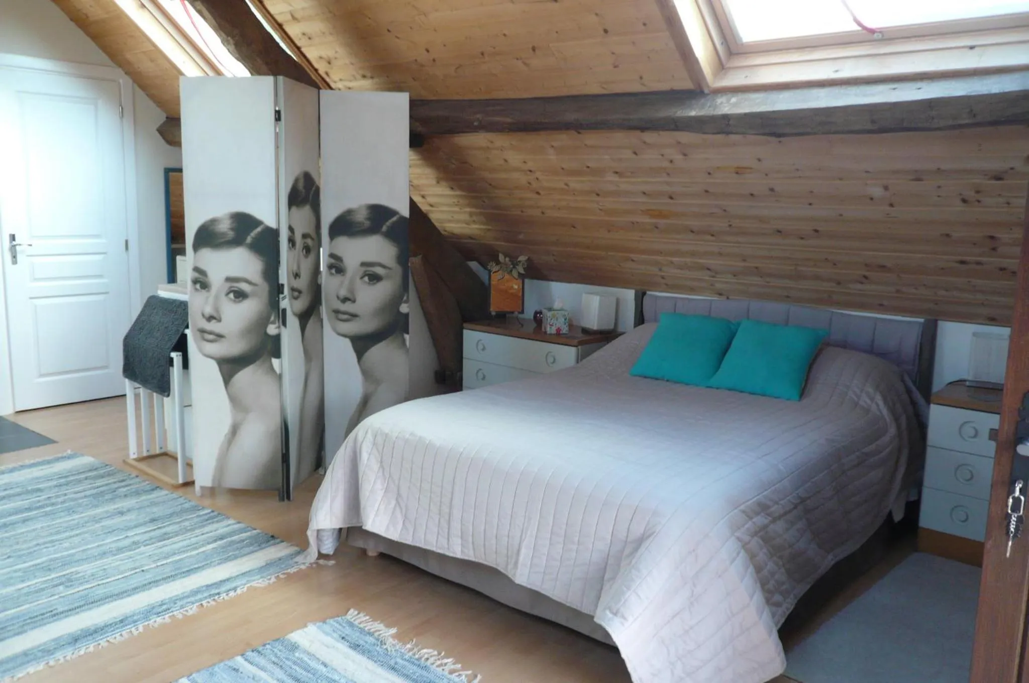 Bed in le Petit Papillon