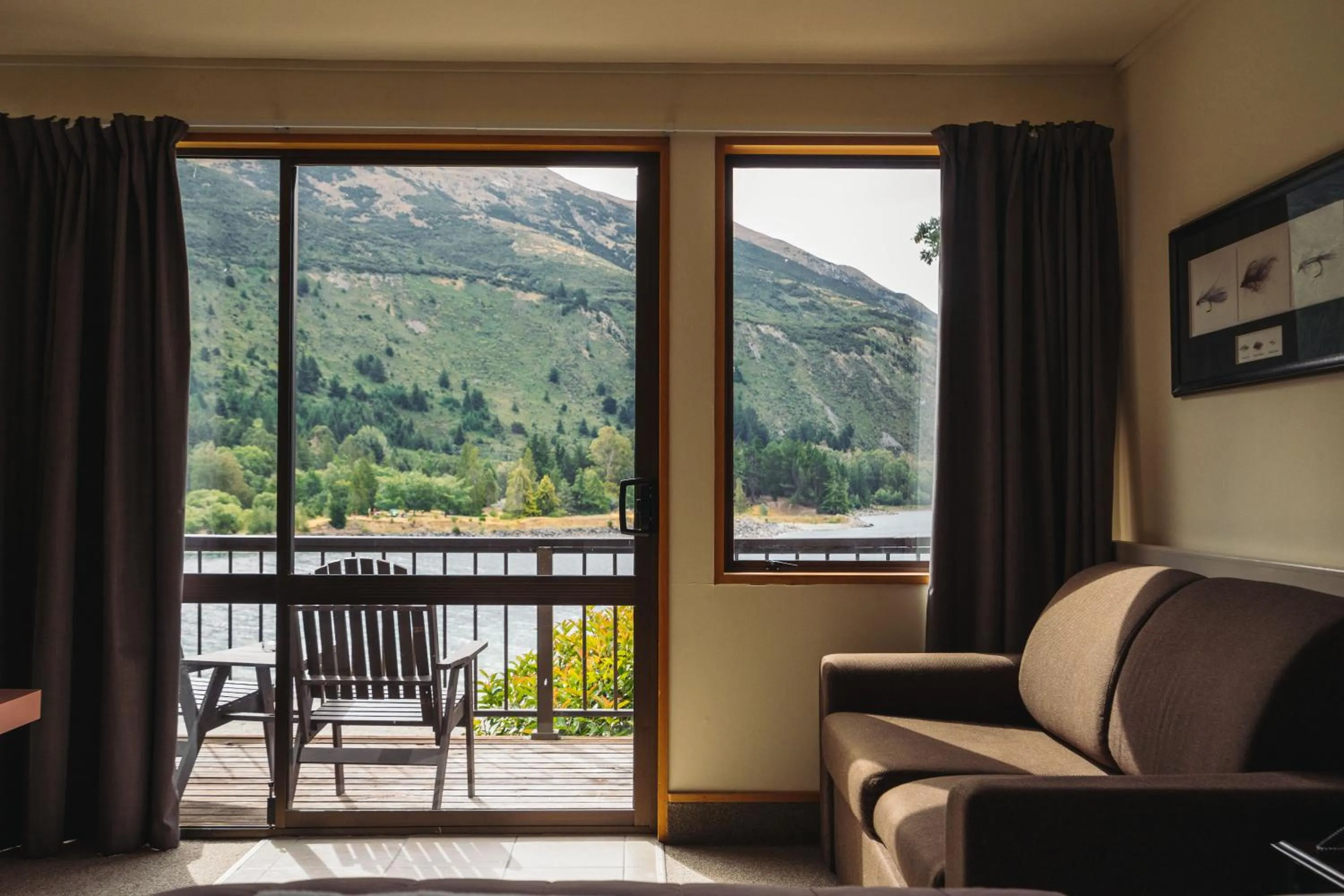 Lake view in Hawea Hotel
