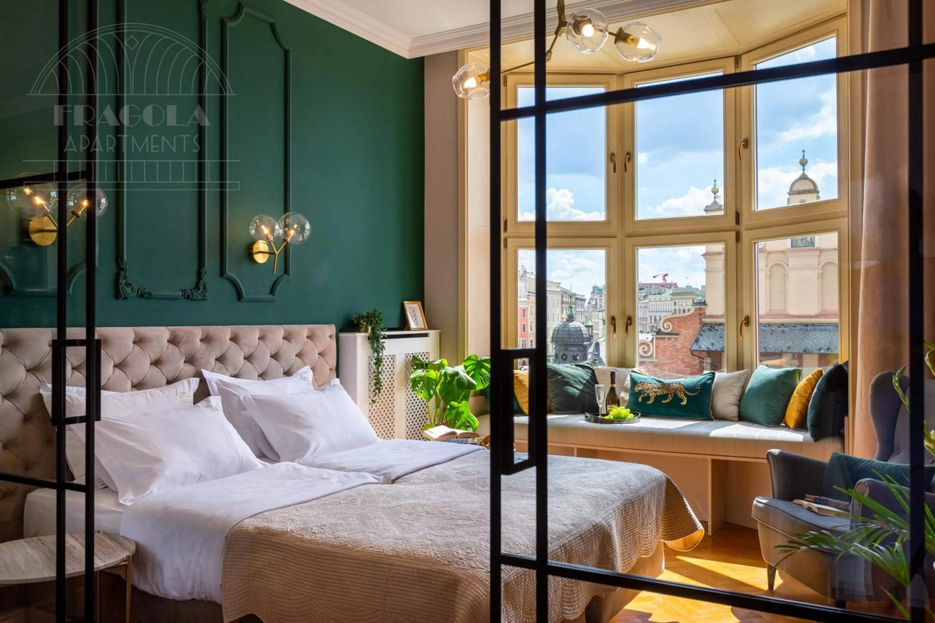 Bed in Feniks Fragola Apartments