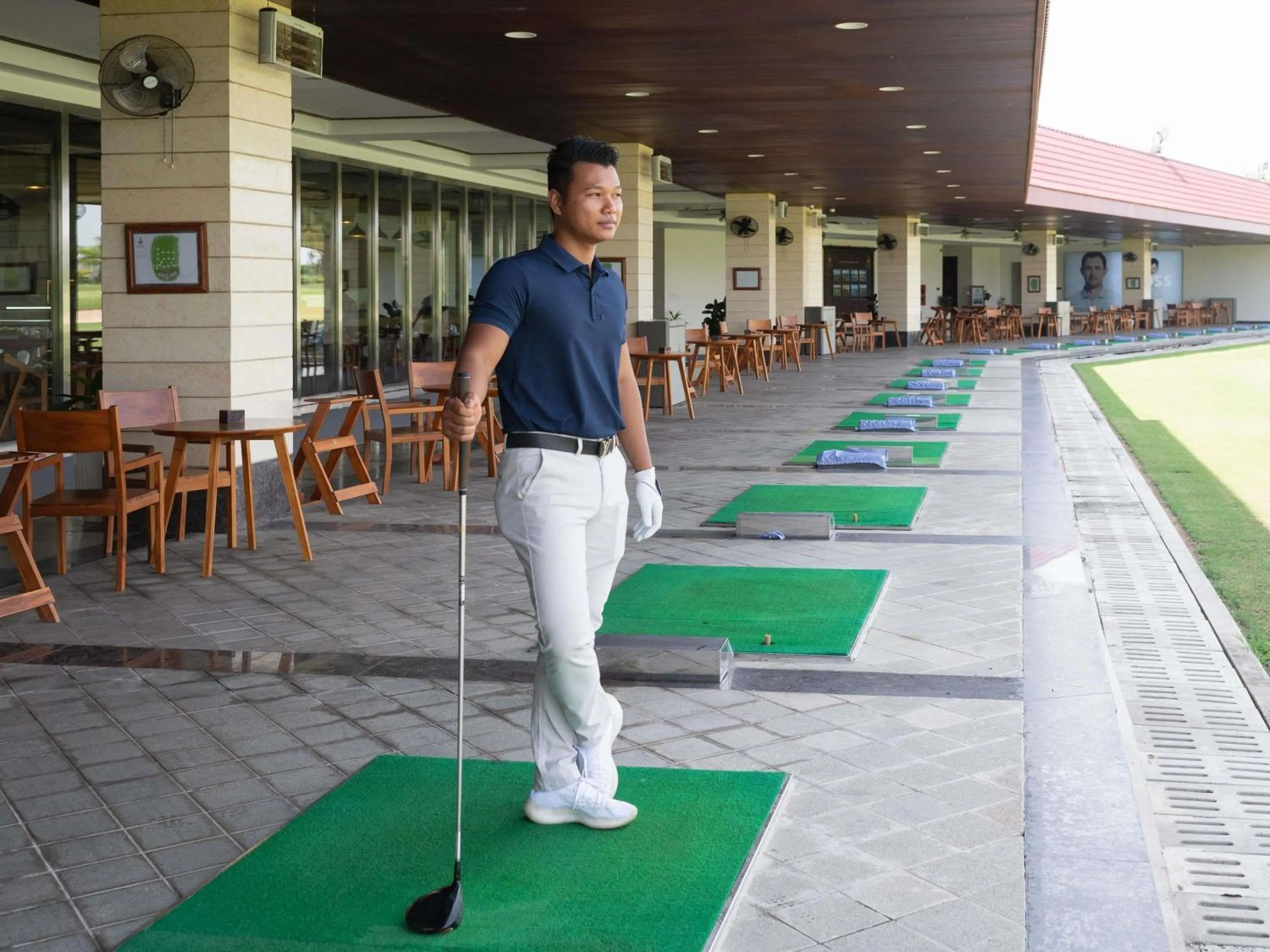 Golfcourse in Sofitel Phnom Penh Phokeethra