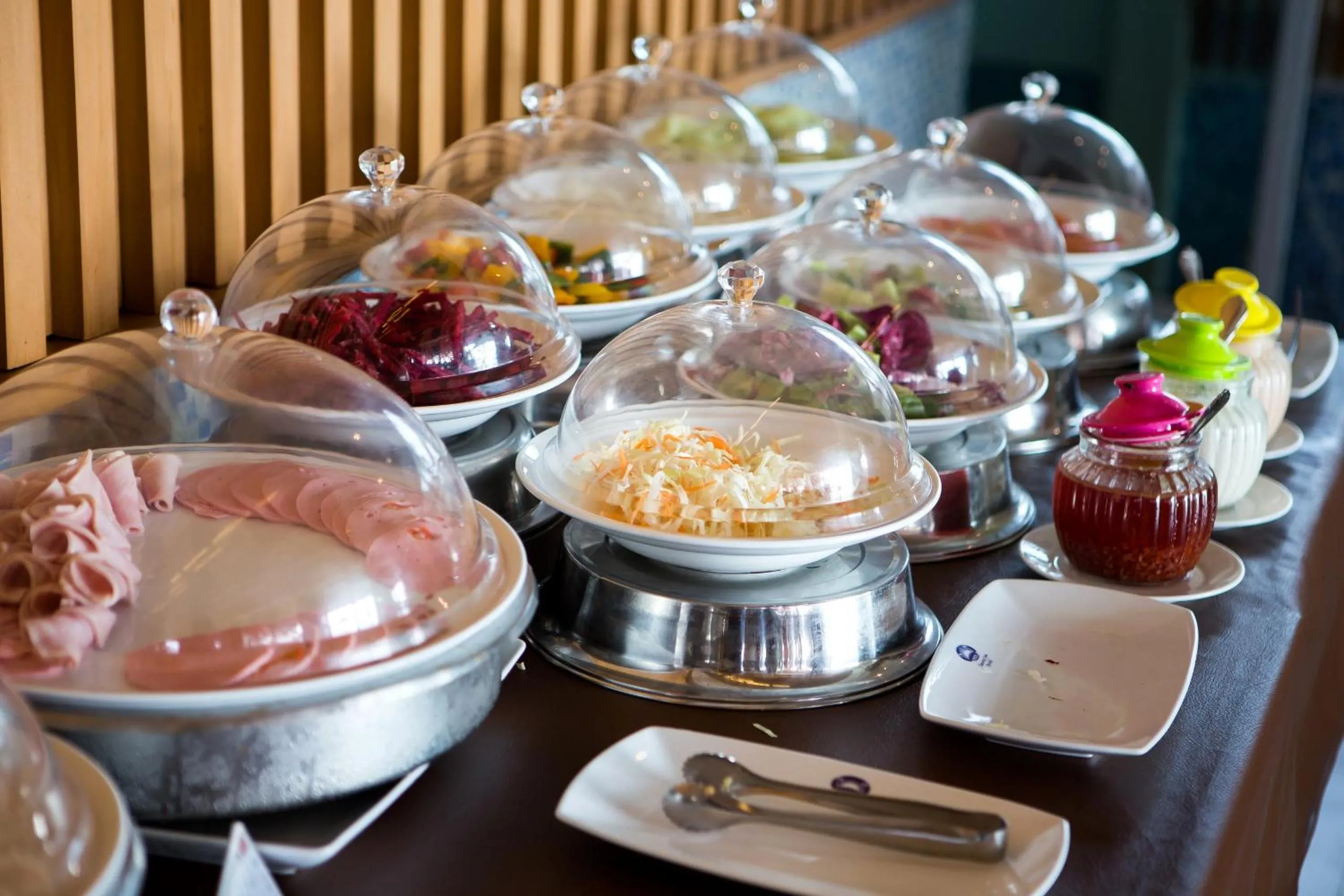 American breakfast in Chaweng Budget Hotel