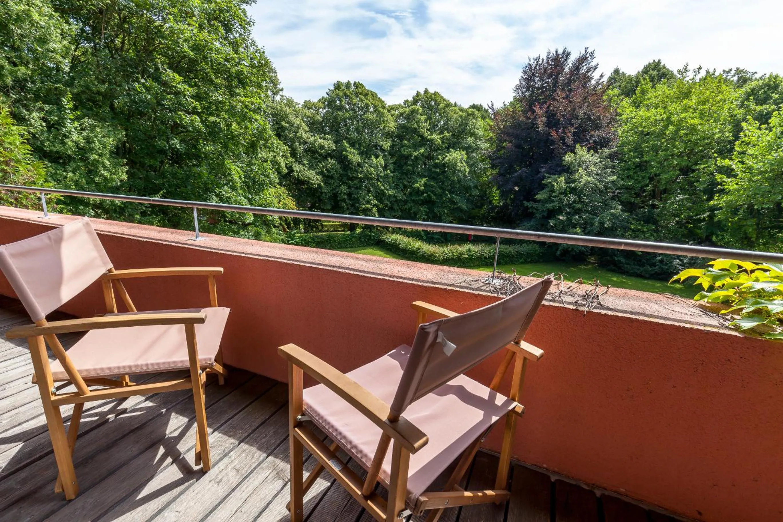 Balcony/Terrace in Bio- und Gesundheitshotel Gutshaus Stellshagen