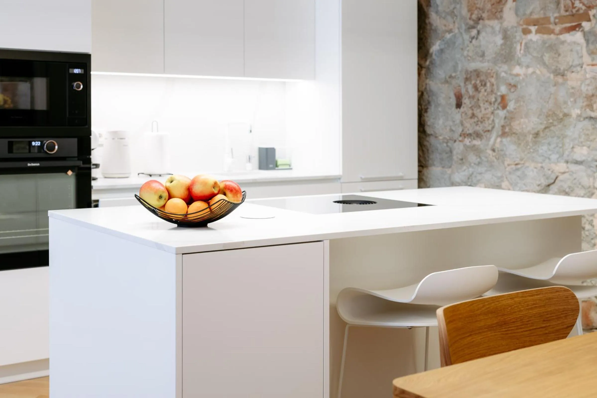 Kitchen or kitchenette in Hestia Hotel Barons Old Town