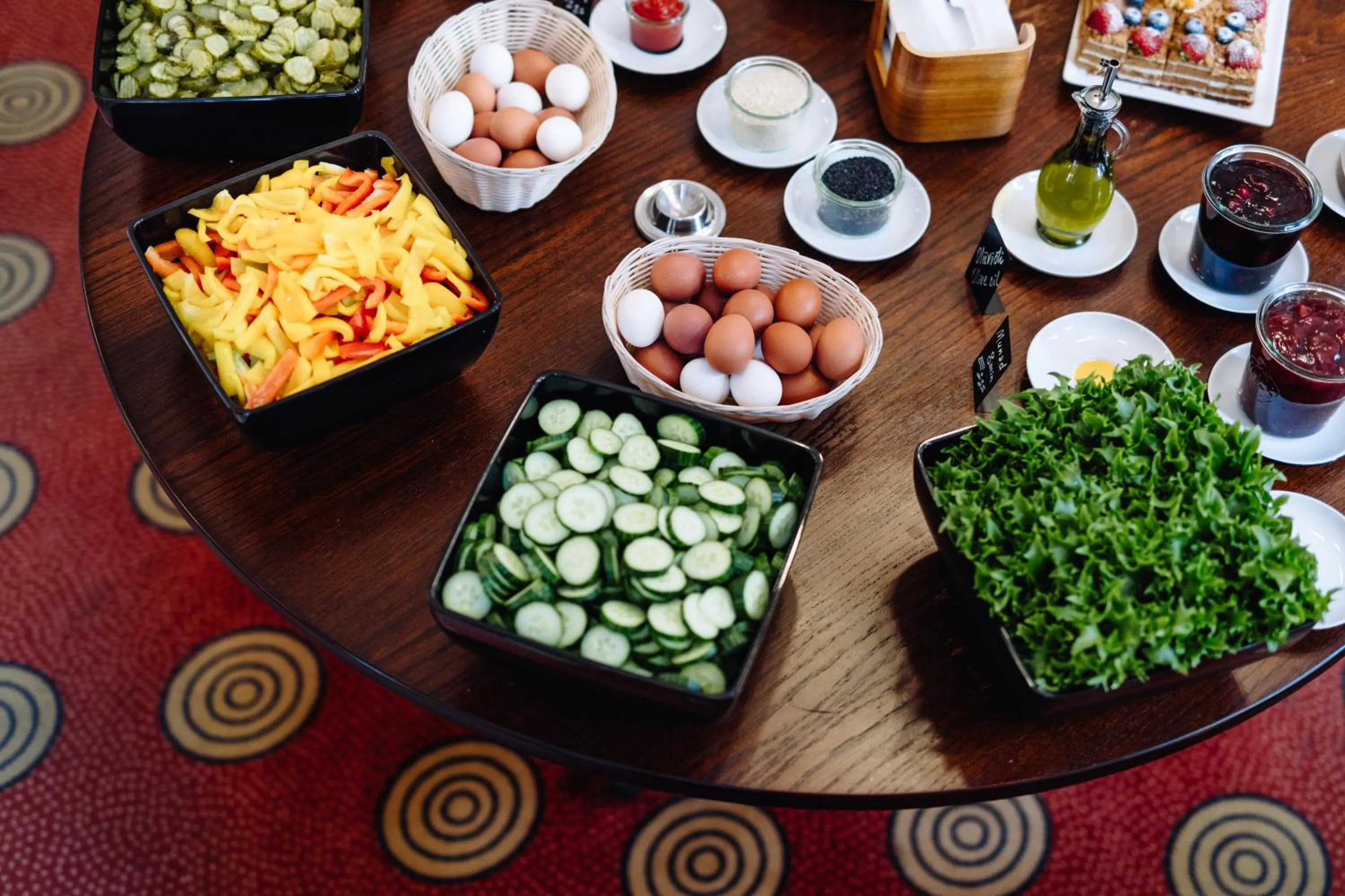 Breakfast in Hestia Hotel Barons Old Town