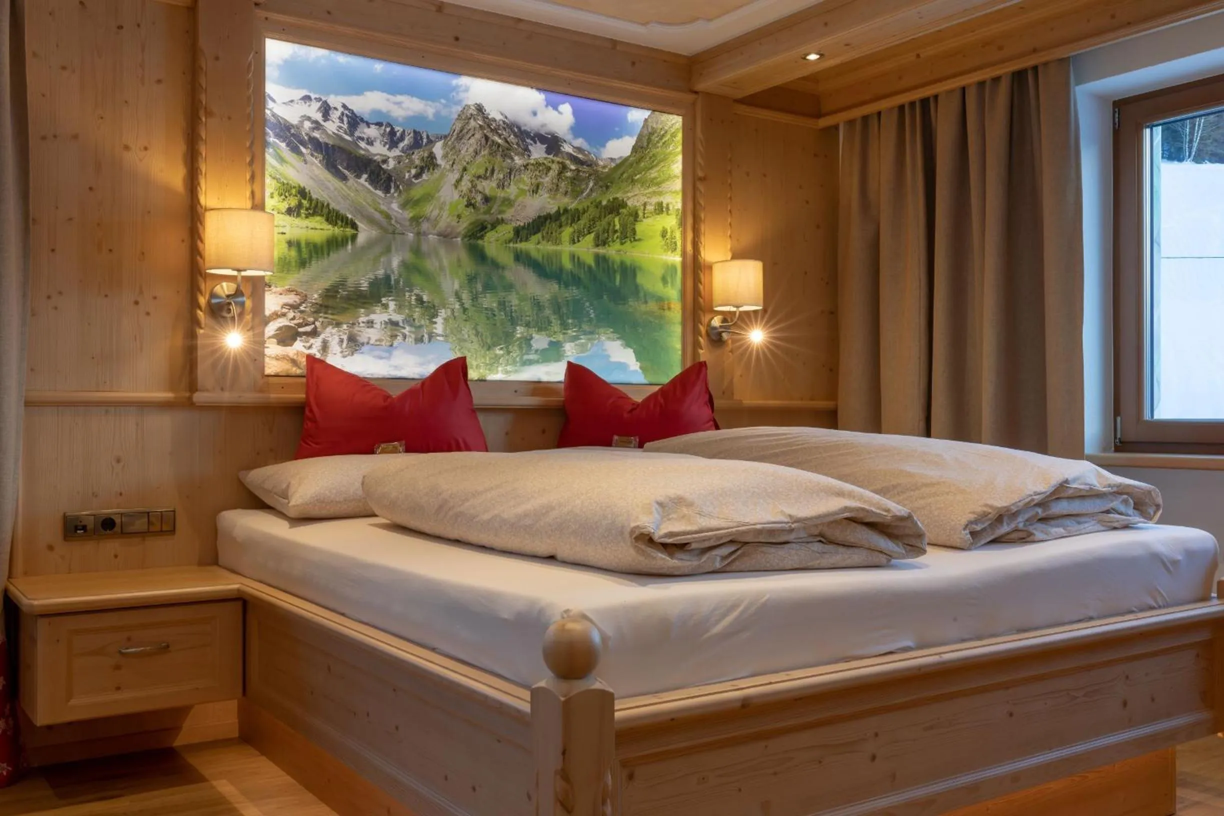 Bed in Gasthof Tannen - Alm