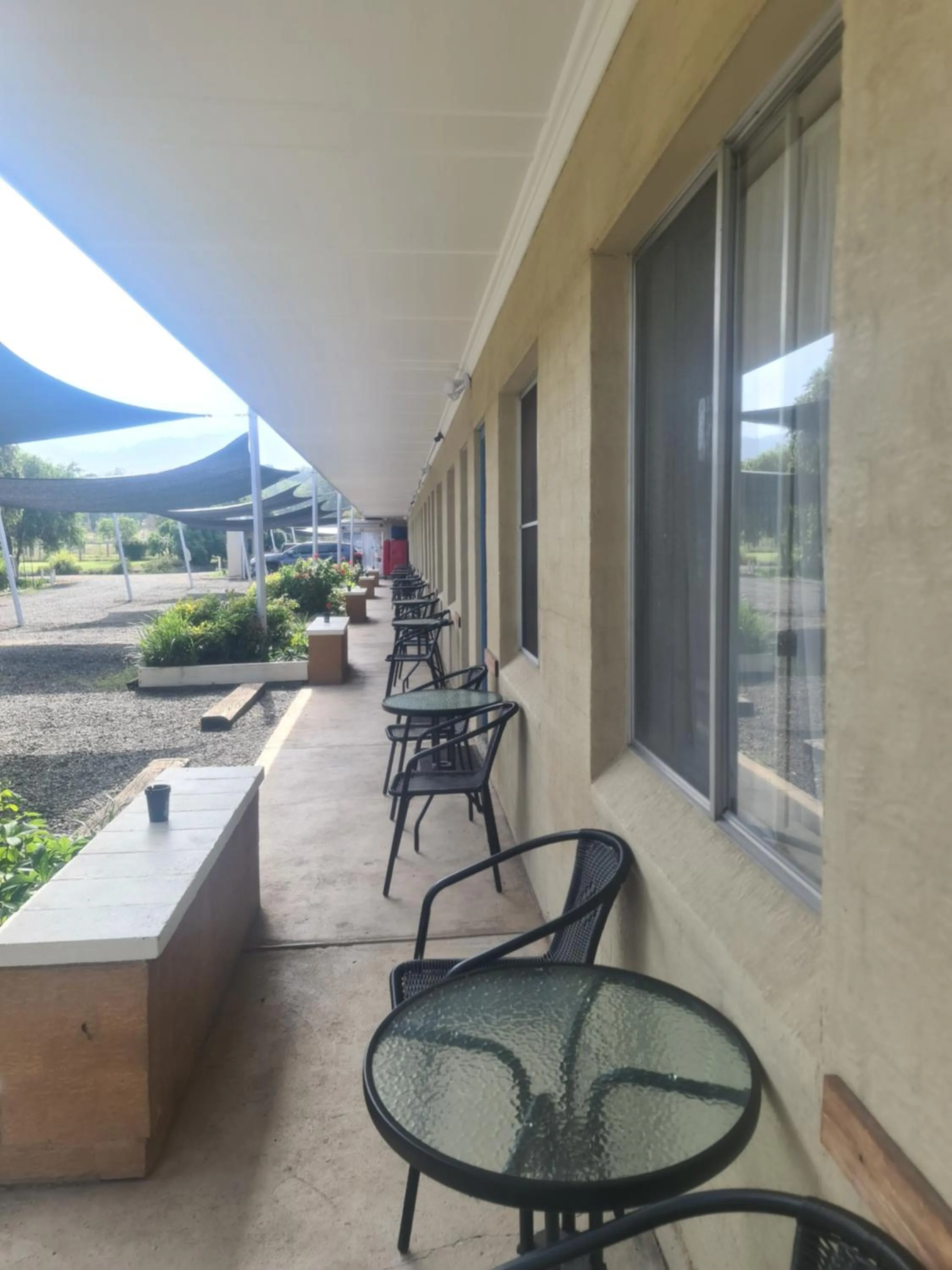 Facade/entrance in Valley View Motel