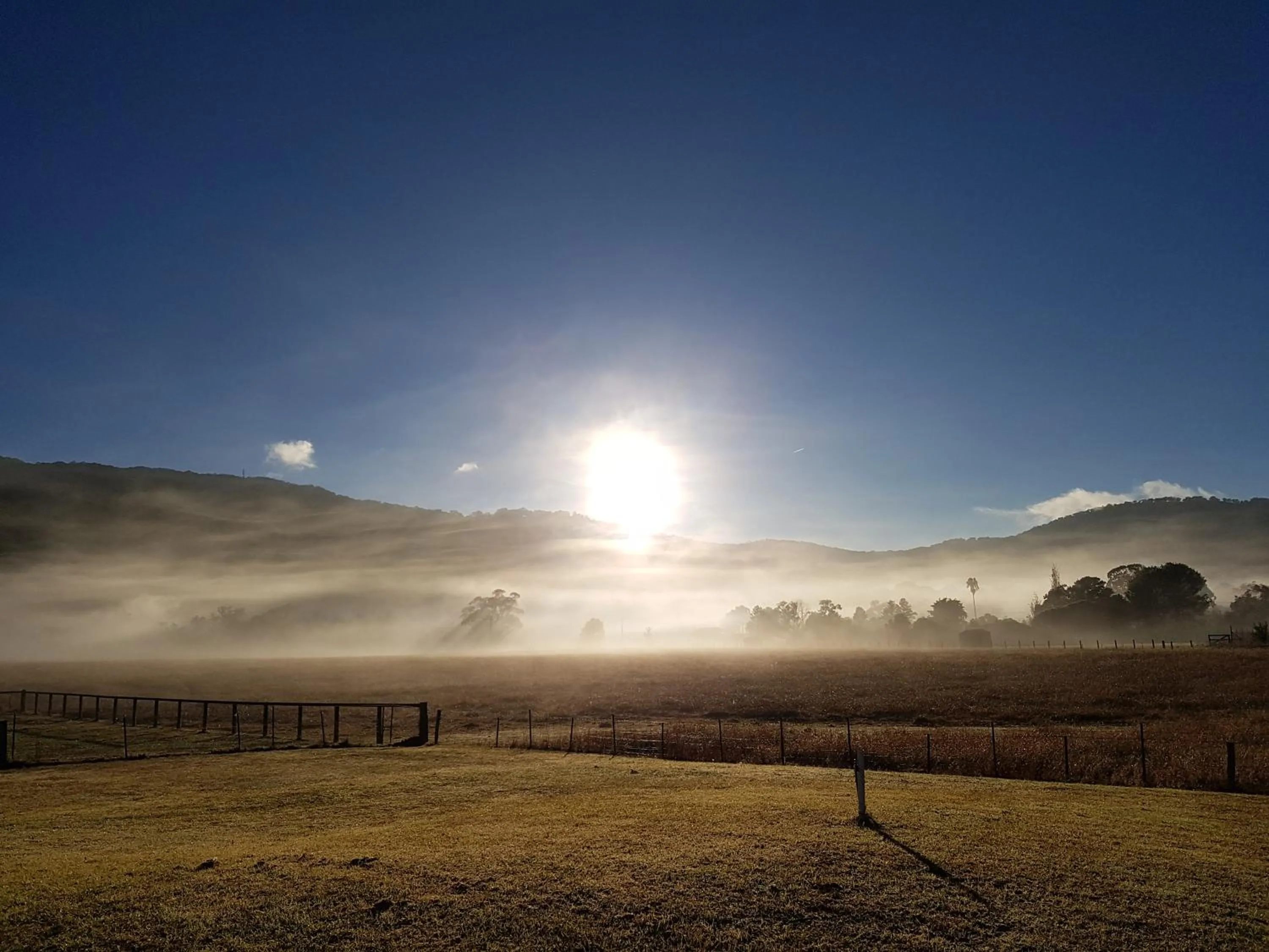 Mountain view in Valley View Motel