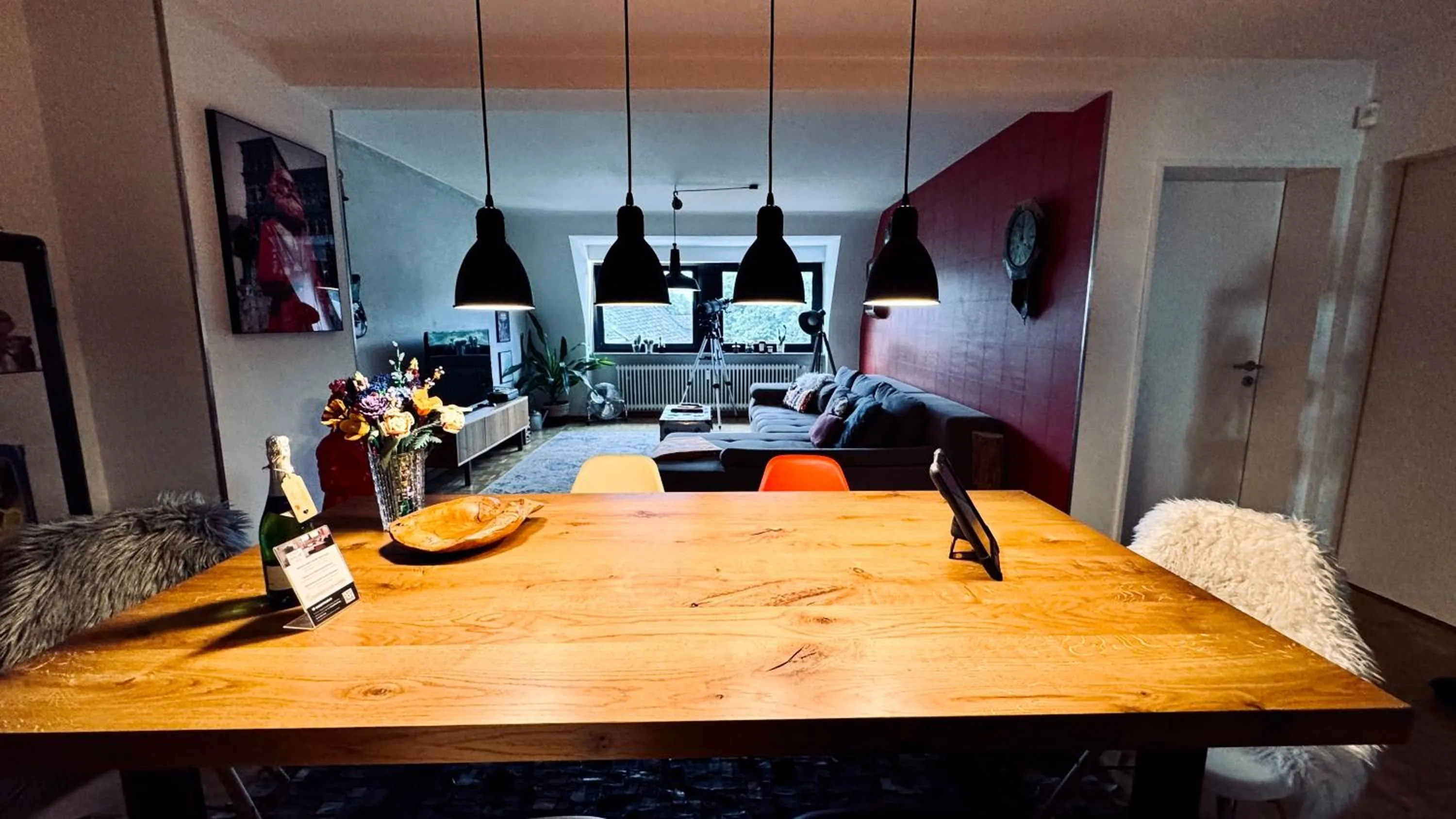 Dining area in Domus Merian XII