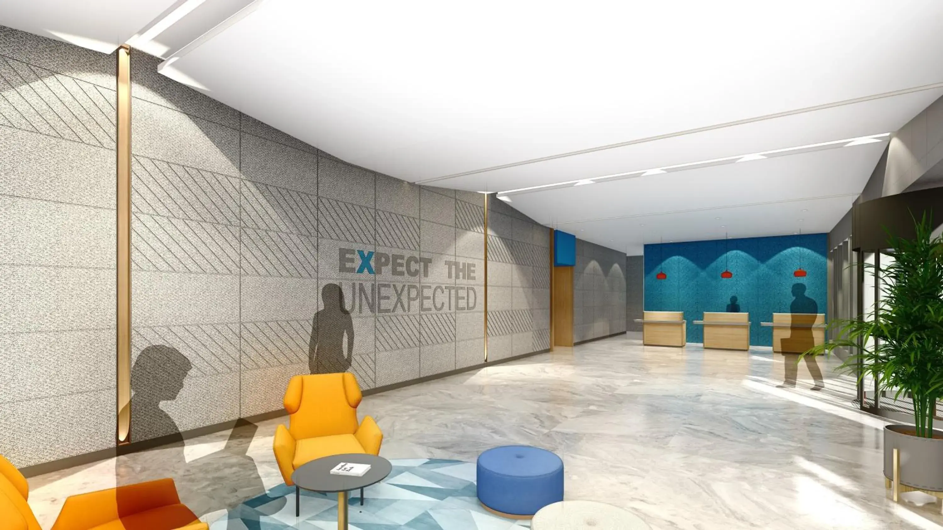 Property building in Holiday Inn Express Shanghai Pudong Airport by IHG Property building in Holiday Inn Express Shanghai Pudong Airport by IHG