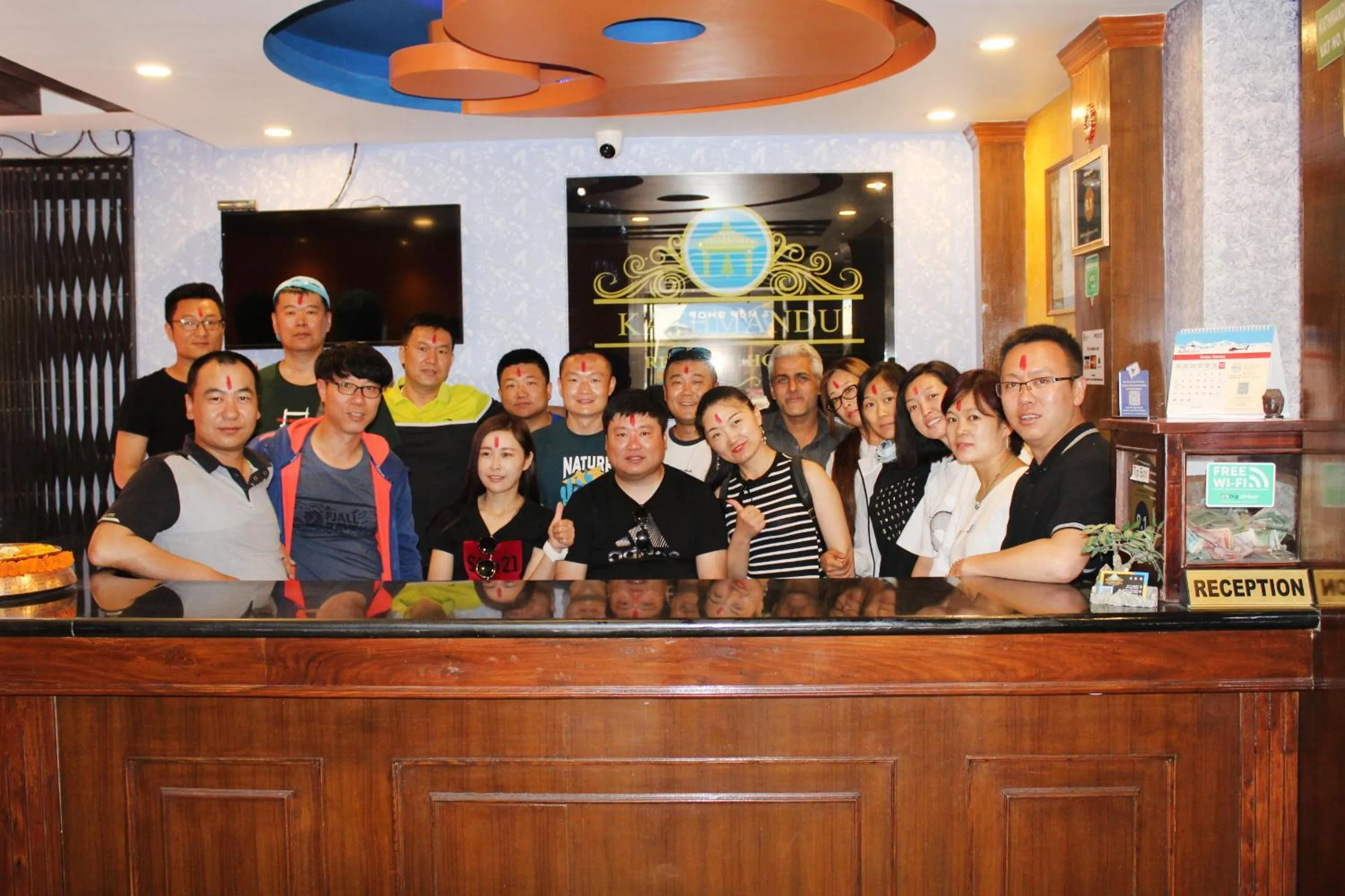 People in Kathmandu Regency Hotel