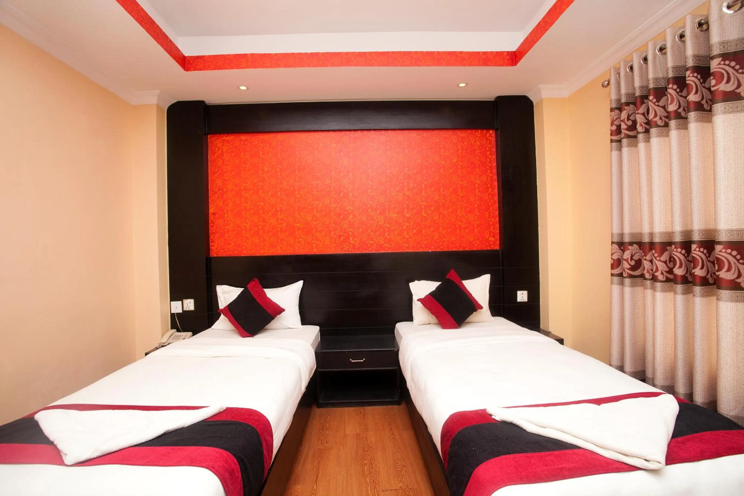 Photo of the whole room, Bed in Kathmandu Regency Hotel