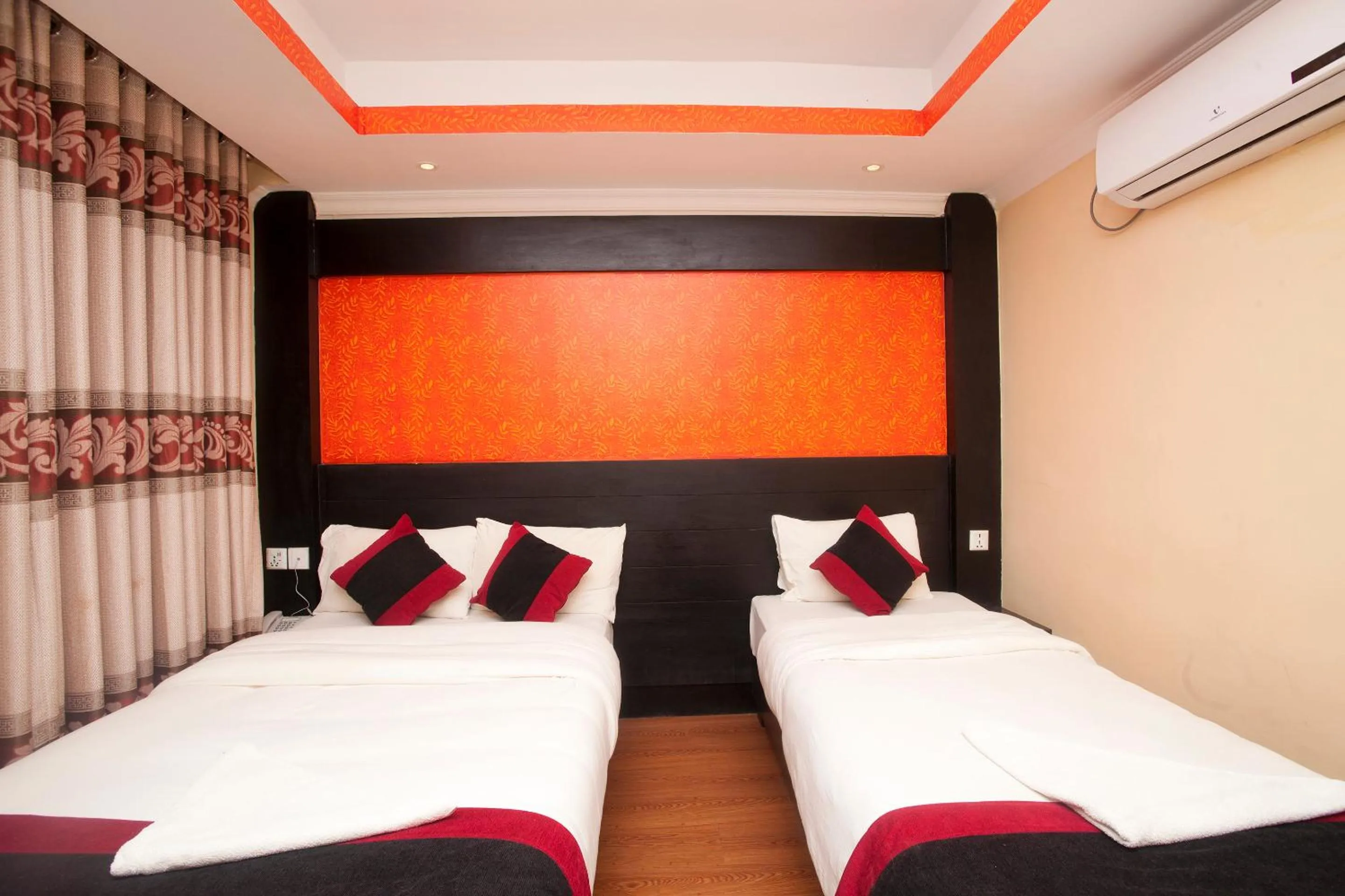 Photo of the whole room, Bed in Kathmandu Regency Hotel