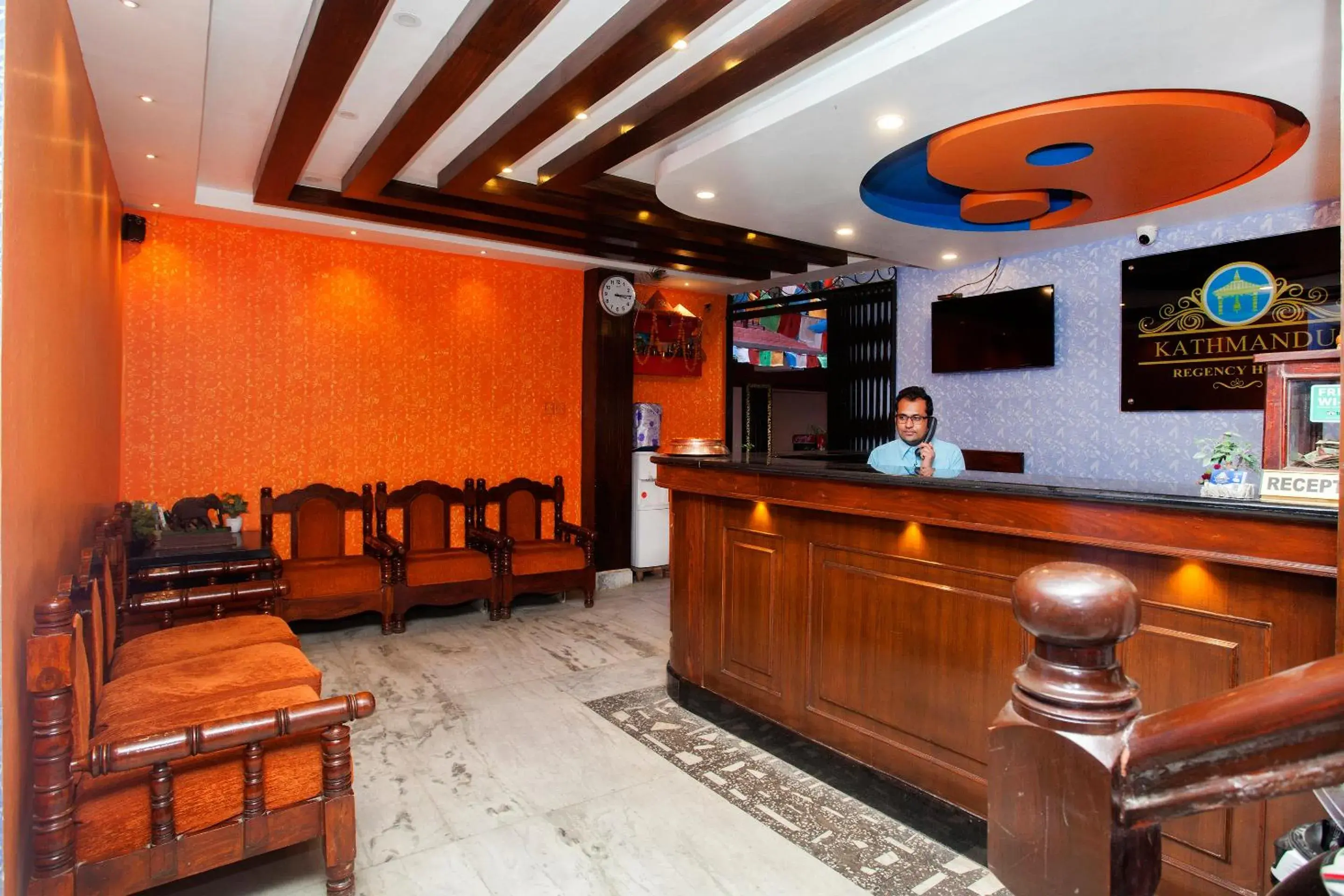 Lobby or reception in Kathmandu Regency Hotel Lobby or reception in Kathmandu Regency Hotel