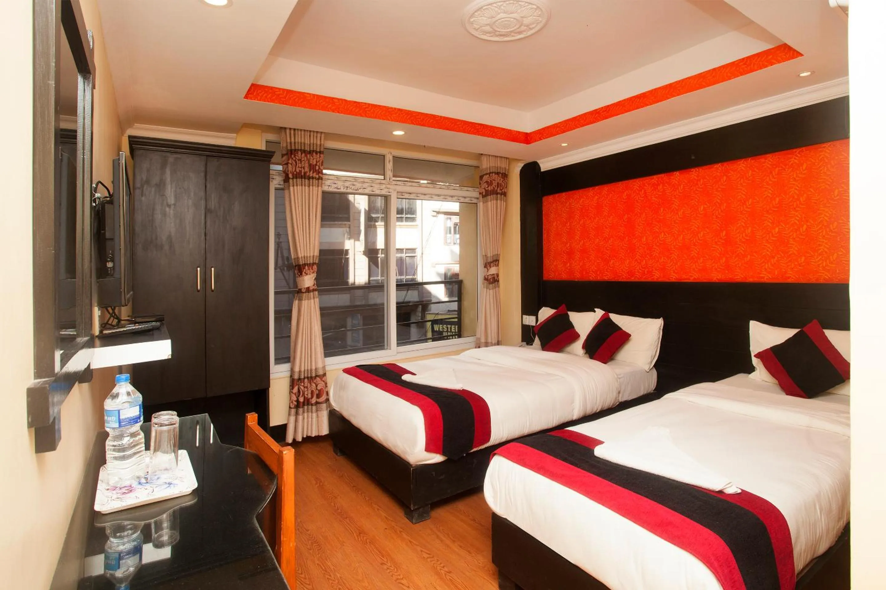 Photo of the whole room, Bed in Kathmandu Regency Hotel